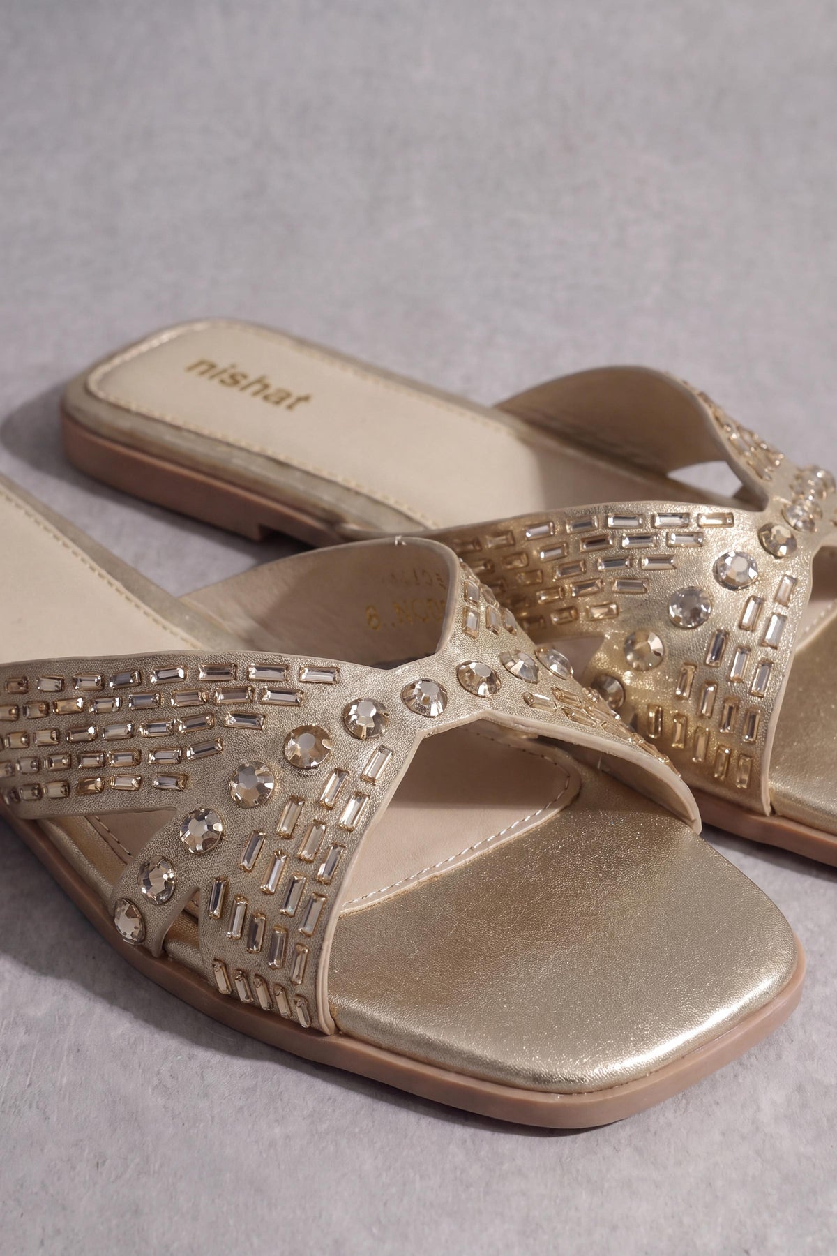 Beige Chappal-1717282918 - for Women - Shoes Collection | Nishat | Shop Online