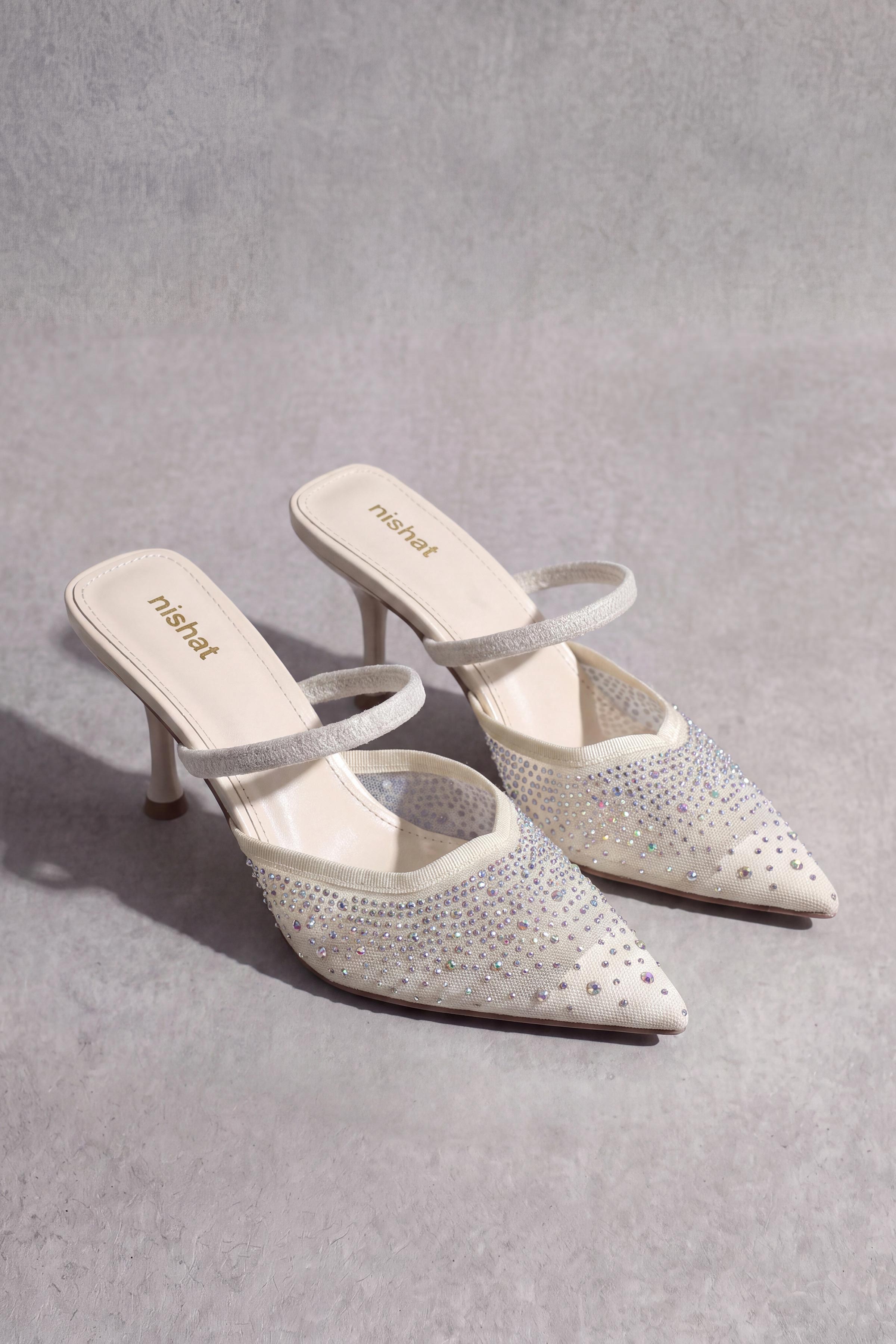 Beige Pumps Heels-1717322918 - for Women - Shoes Collection | Nishat | Shop Online