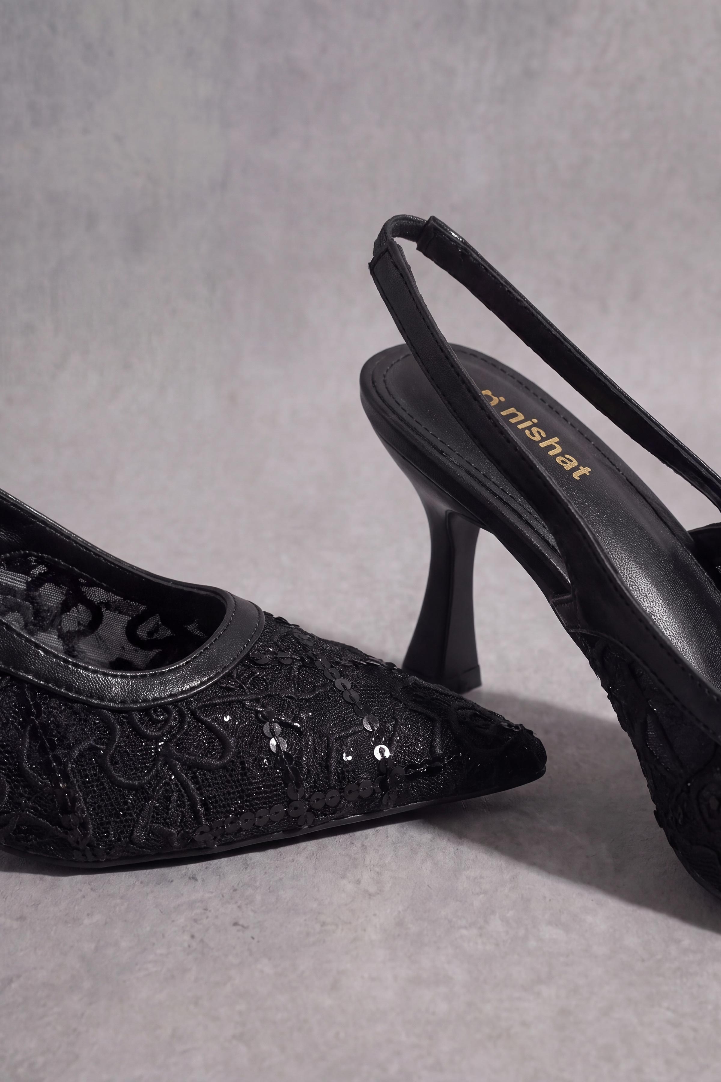 Black Pumps Heels-1717432903 - for Women - Shoes Collection | Nishat | Shop Online