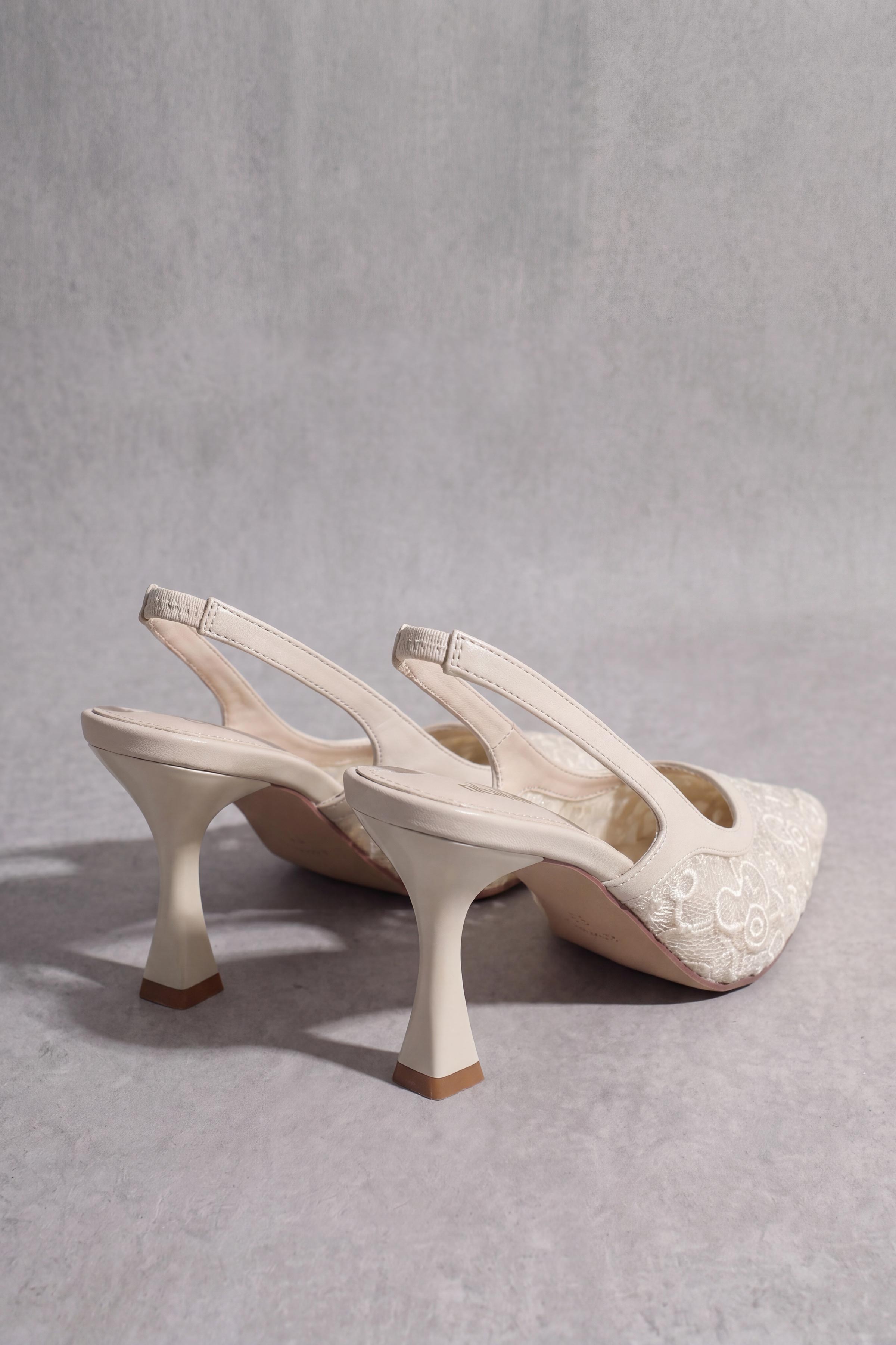 White Pumps Heels-1717432912 - for Women - Shoes Collection | Nishat | Shop Online