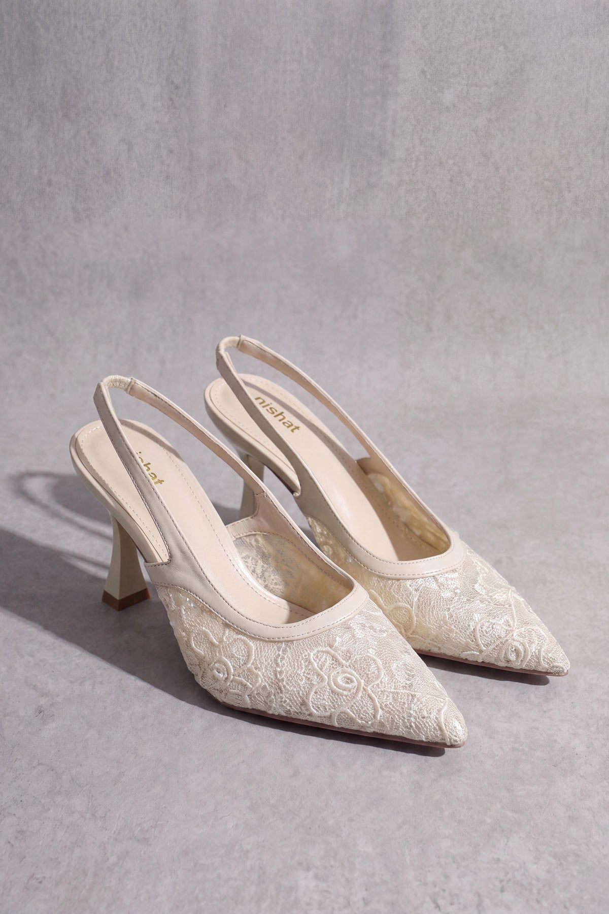 White Pumps Heels-1717432912 - for Women - Shoes Collection | Nishat | Shop Online
