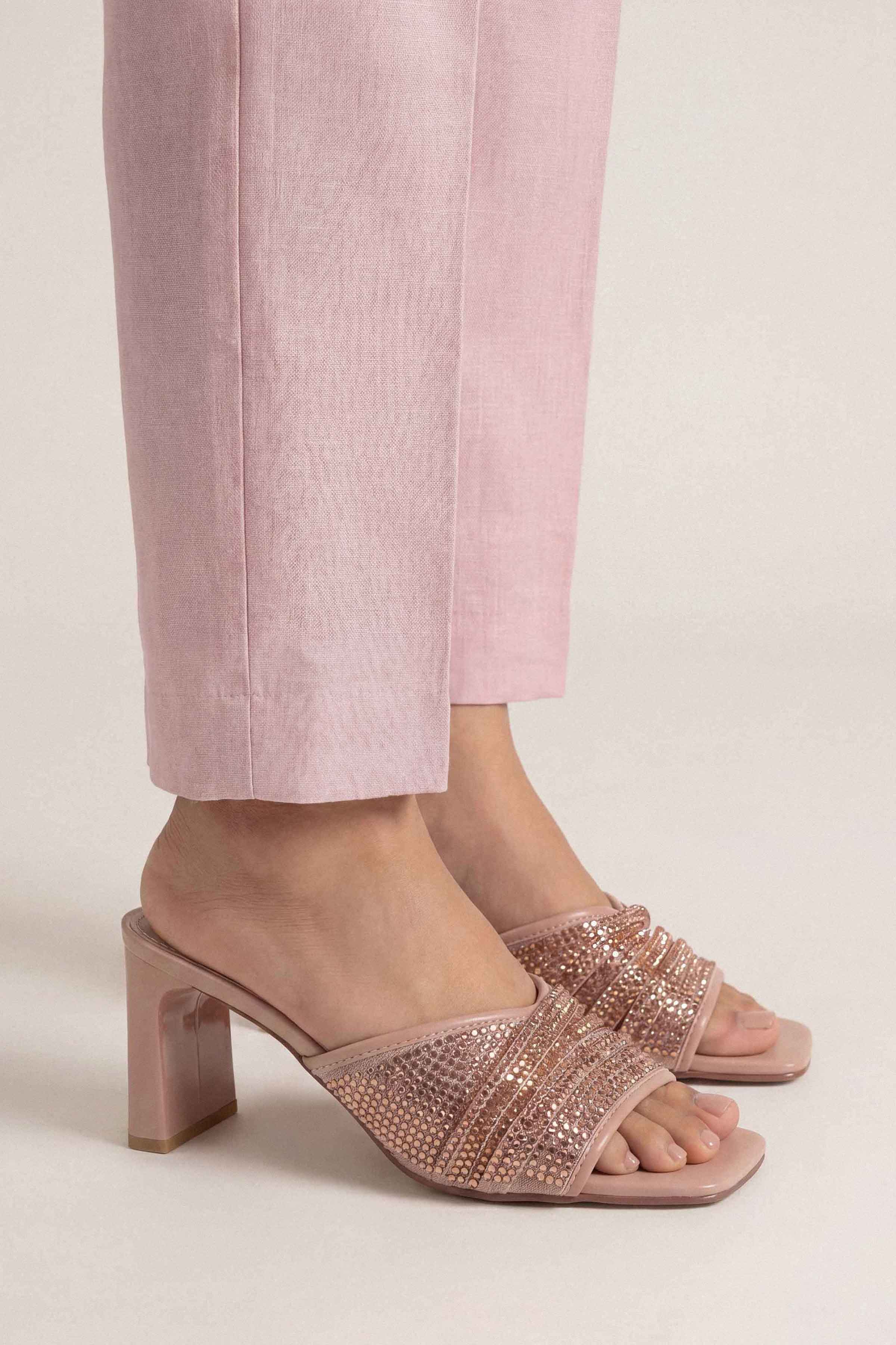 Pink Block Heels-1717552905