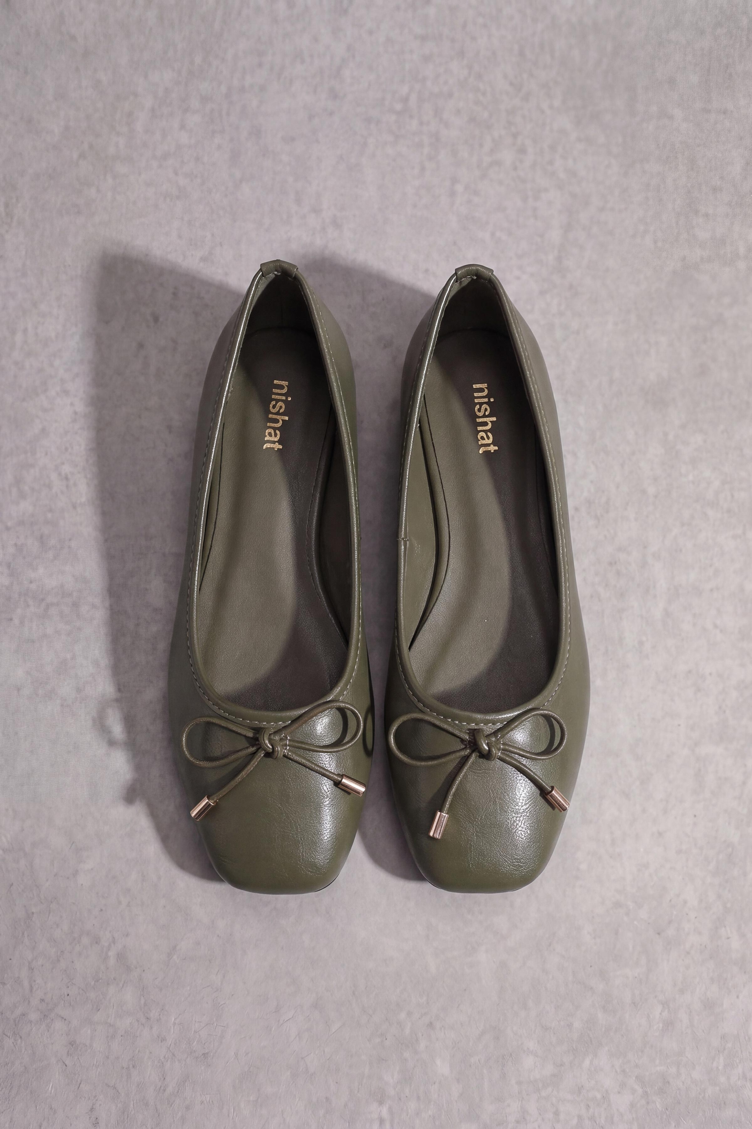 Green Loafers-1717642904 - for Women - Shoes Collection | Nishat | Shop Online