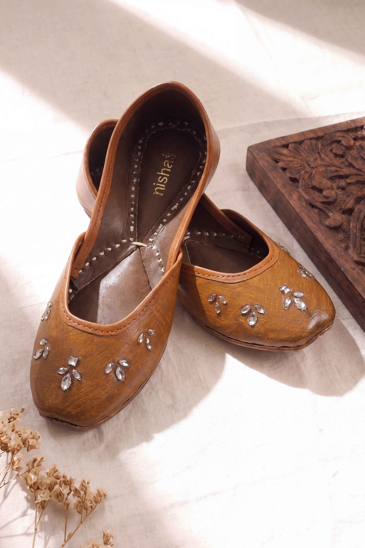 Mustard Khussa-1718273727 - for Women - Shoes Collection | Nishat | Shop Online