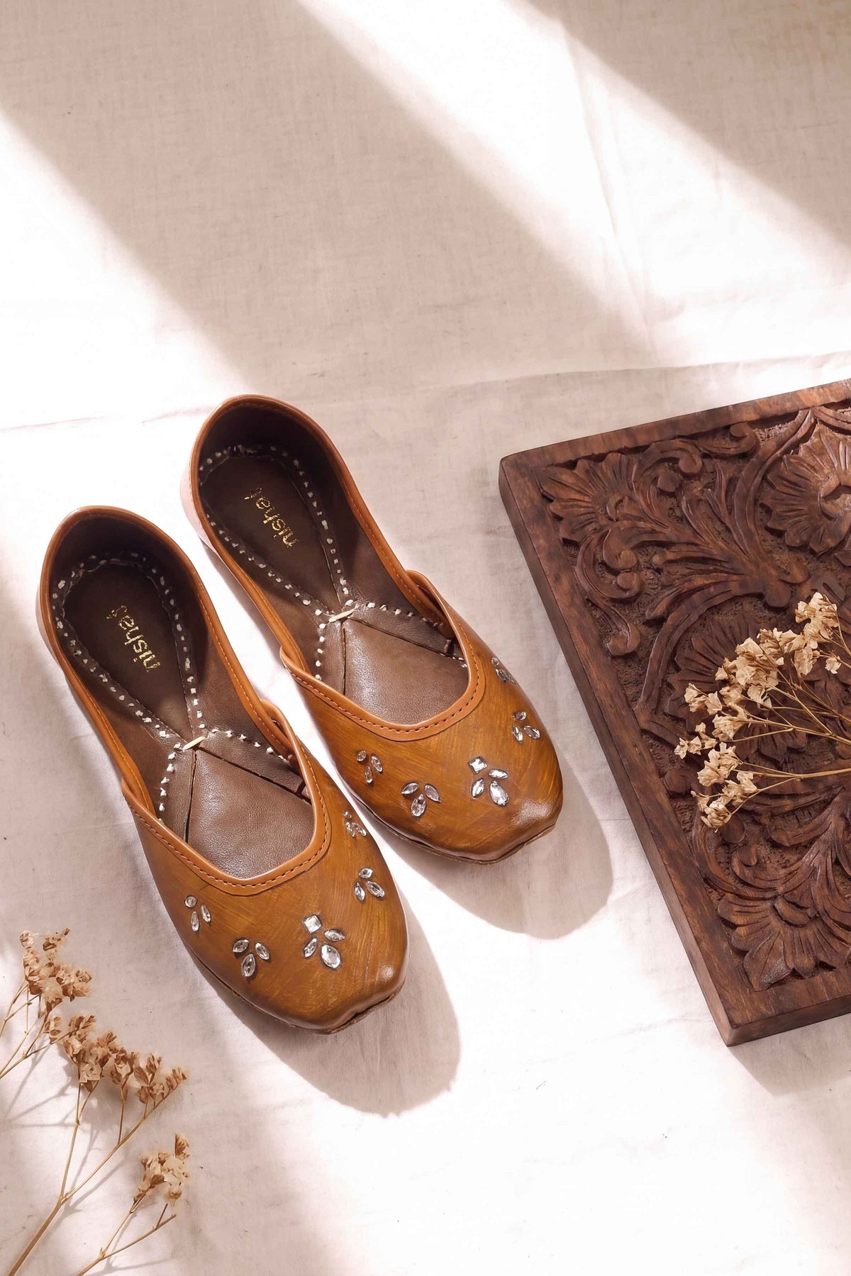 Mustard Khussa-1718273727 - for Women - Shoes Collection | Nishat | Shop Online