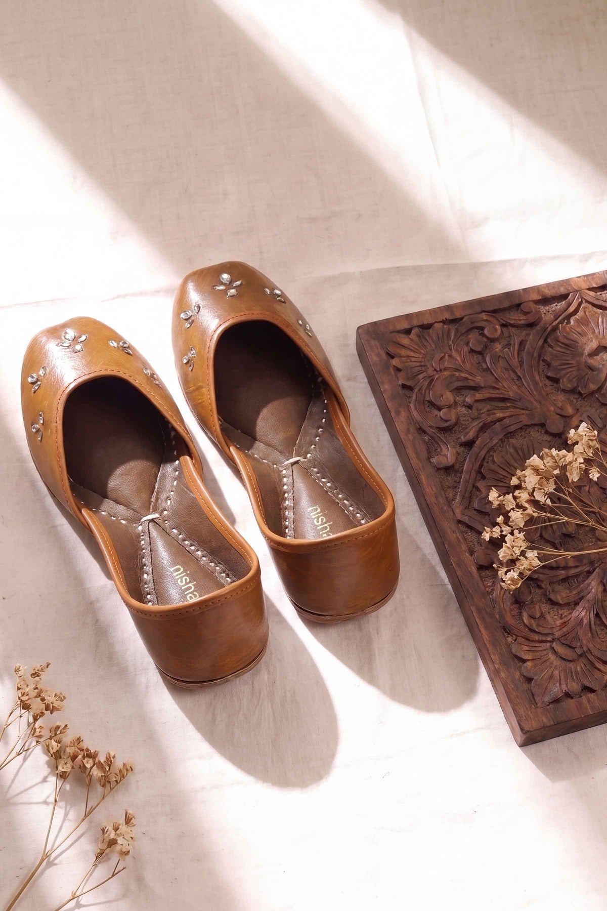 Mustard Khussa-1718273727 - for Women - Shoes Collection | Nishat | Shop Online