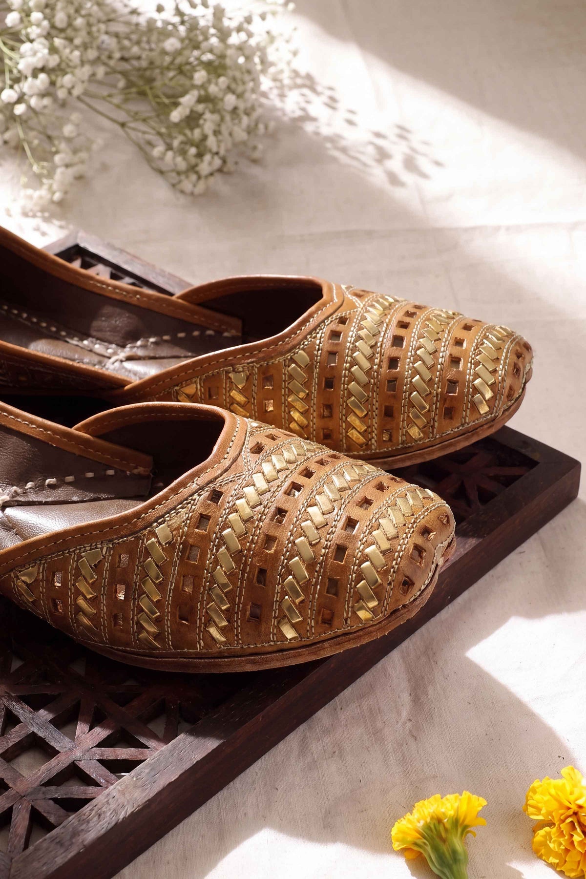Beige Khussa-1718293718 - for Women - Shoes Collection | Nishat | Shop Online