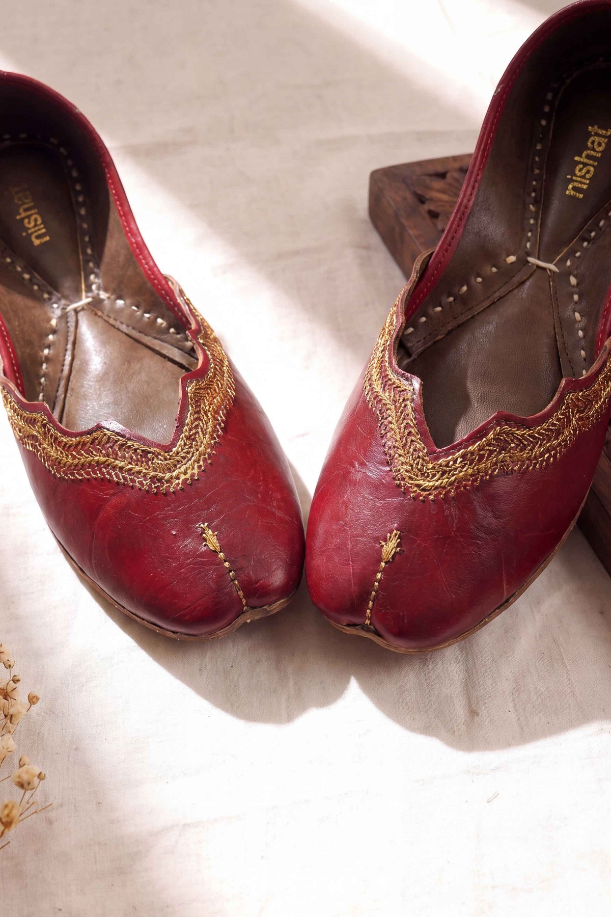 Maroon Khussa-1718303722 - for Women - Shoes Collection | Nishat | Shop Online