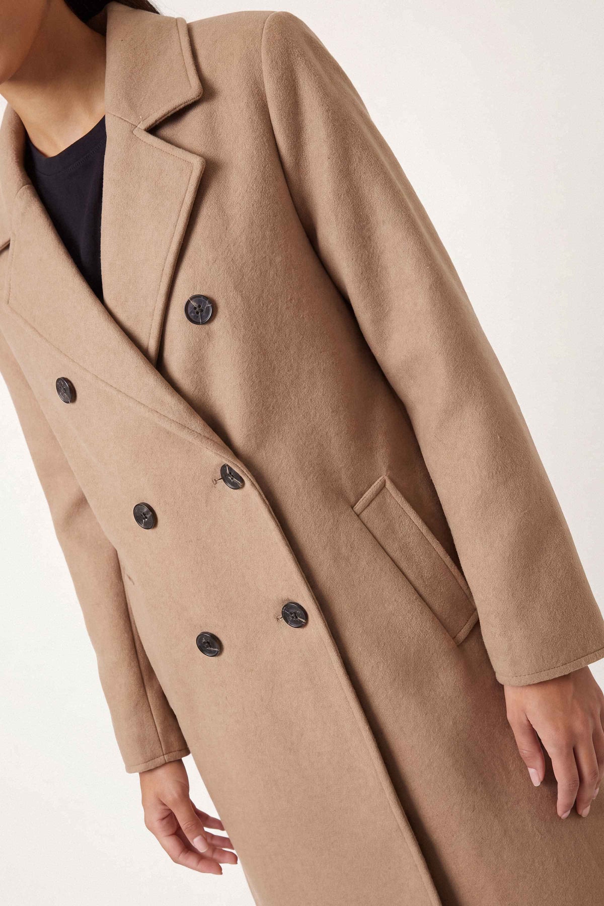 Brown Long Coat-1719470113 for Women – Long Coat Collection | Nishat | Shop Online