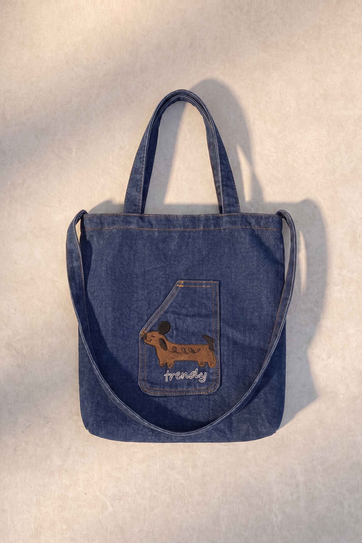 Navy Fabric Bag-1719822121 - for Women - Bag Collection | Nishat | Shop Online