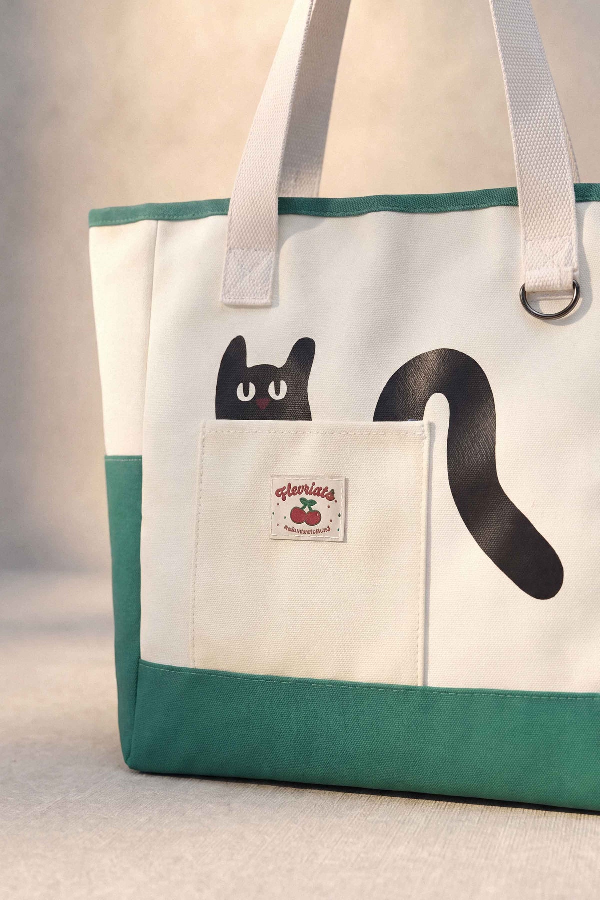 Green & White Fabric Bag-1719872104 - for Women - Bag Collection | Nishat | Shop Online