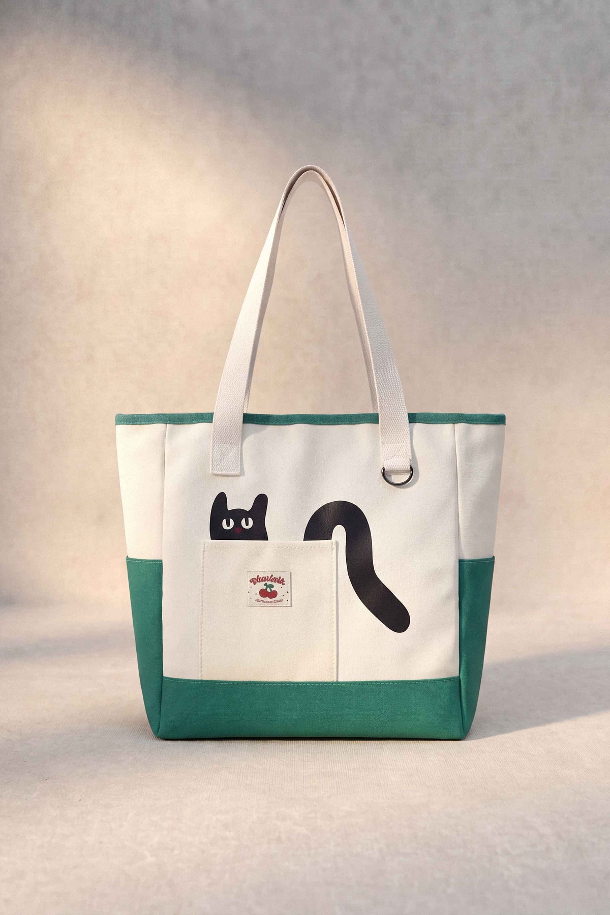 Green & White Fabric Bag-1719872104 - for Women - Bag Collection | Nishat | Shop Online