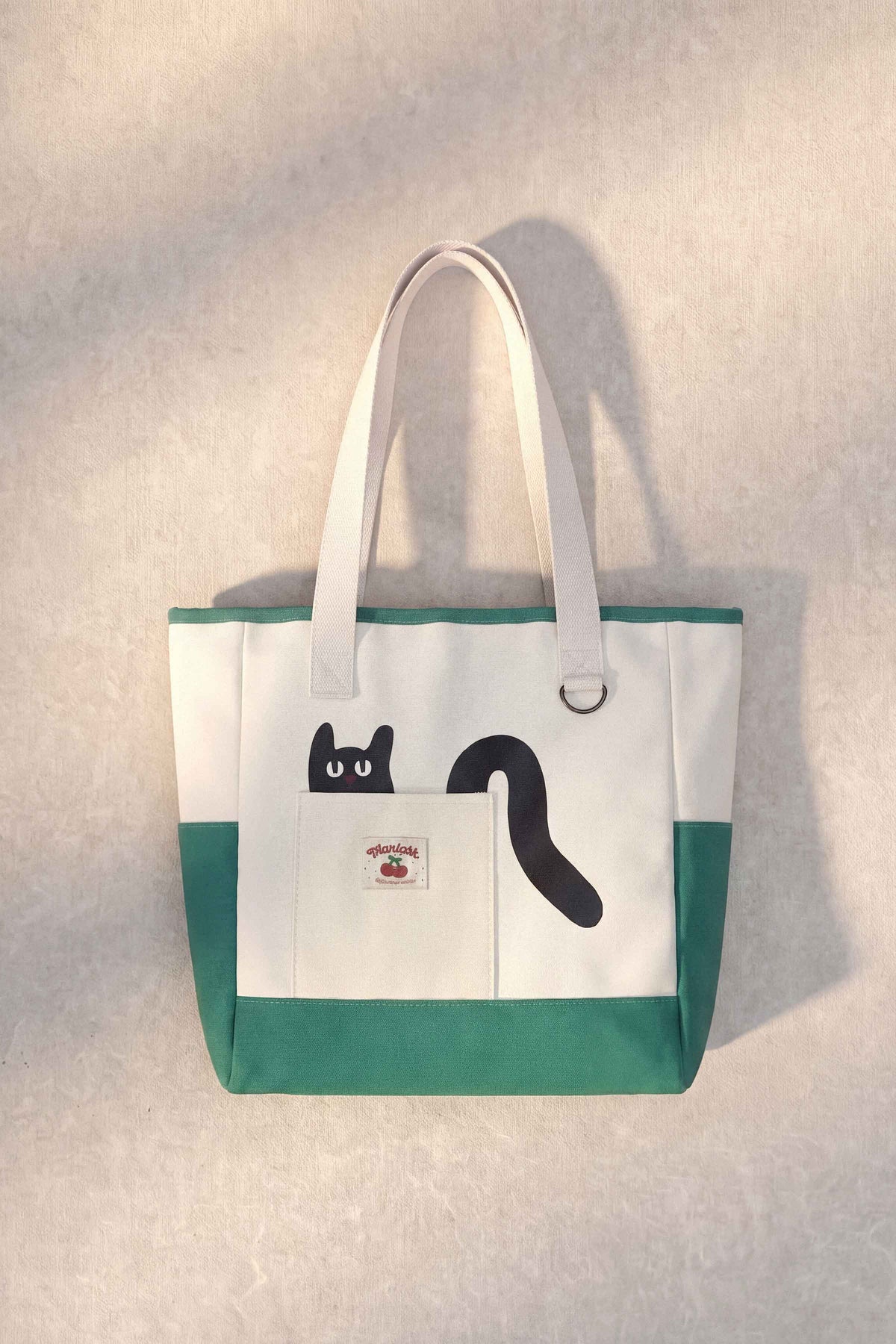 Green & White Fabric Bag-1719872104 - for Women - Bag Collection | Nishat | Shop Online