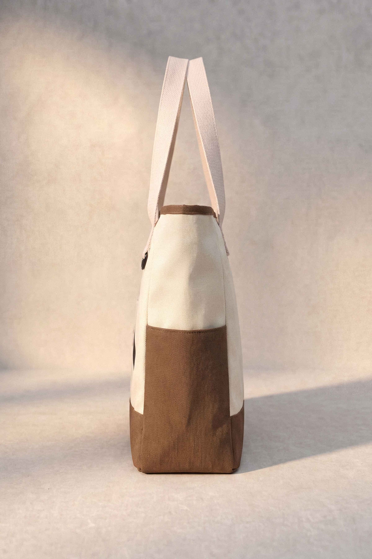 White & Khaki Fabric Bag-1719872112 - for Women - Bag Collection | Nishat | Shop Online