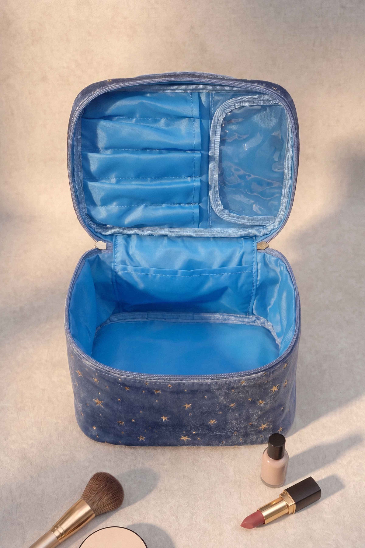Blue Vanity Bag-1720172108 for Women - Bag Collection | Nishat | Shop Online