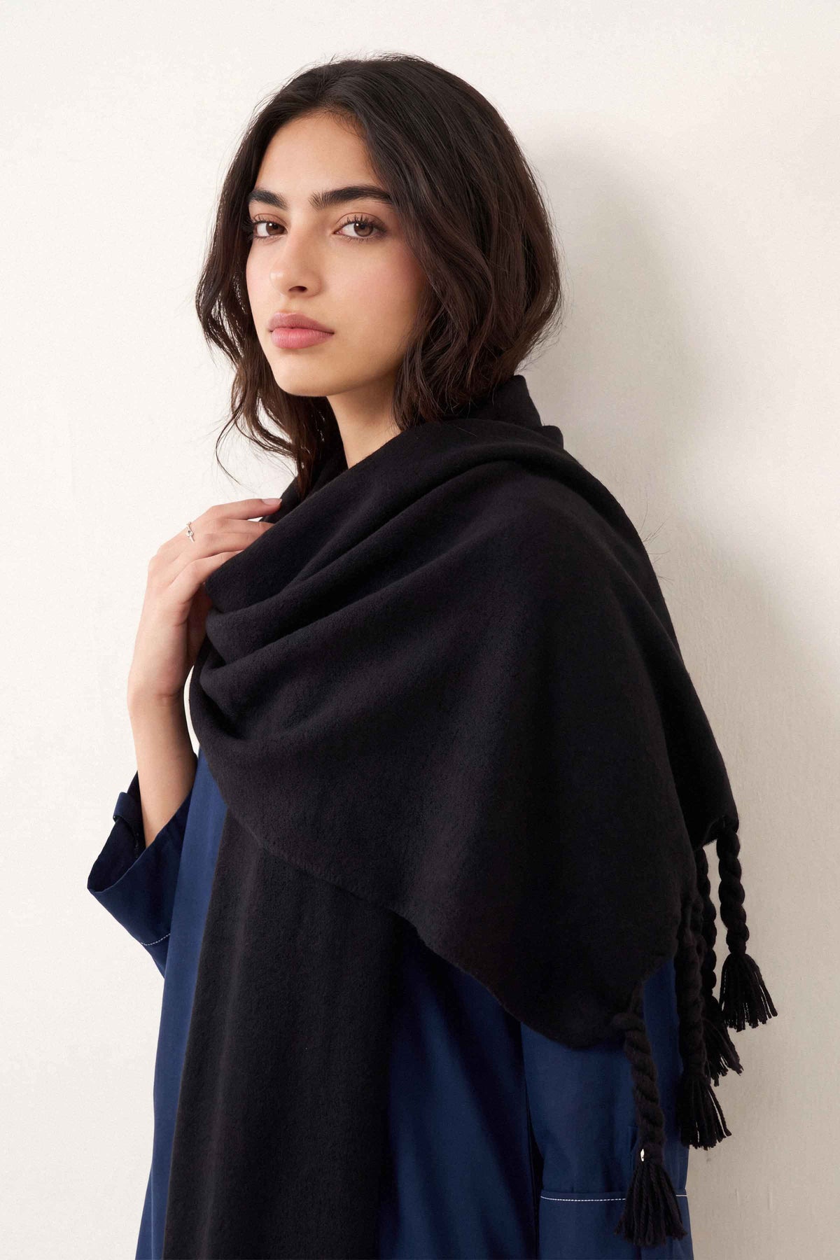 Black Women Shawl-1720462103 for Women - Shawl Collection | Nishat | Shop Online