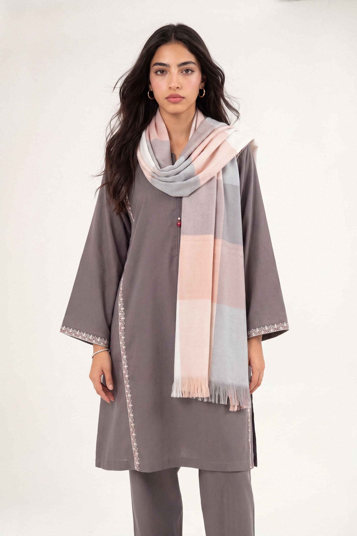 Pink Women Shawl-1720472105 for Women - Shawl Collection | Nishat | Shop Online