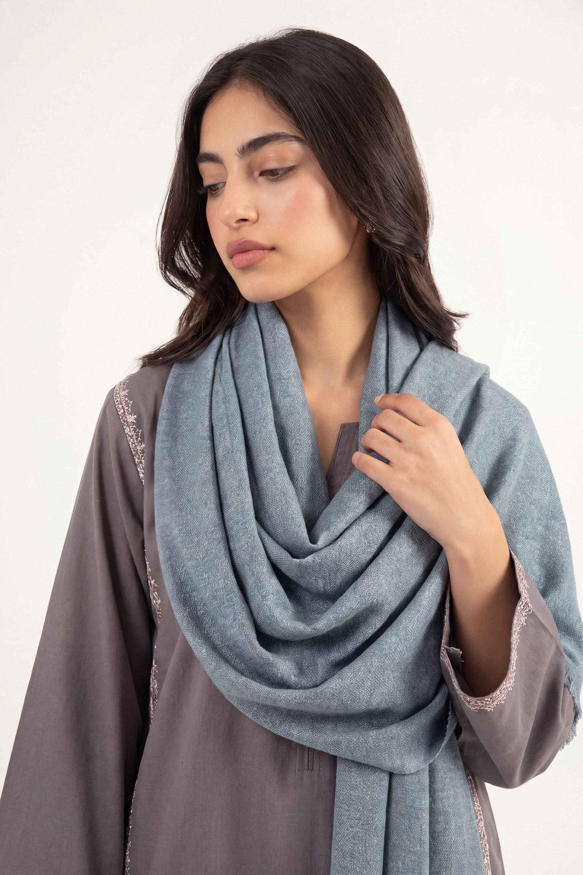 Navy Women Shawl-1720542121 for Women - Shawl Collection | Nishat | Shop Online