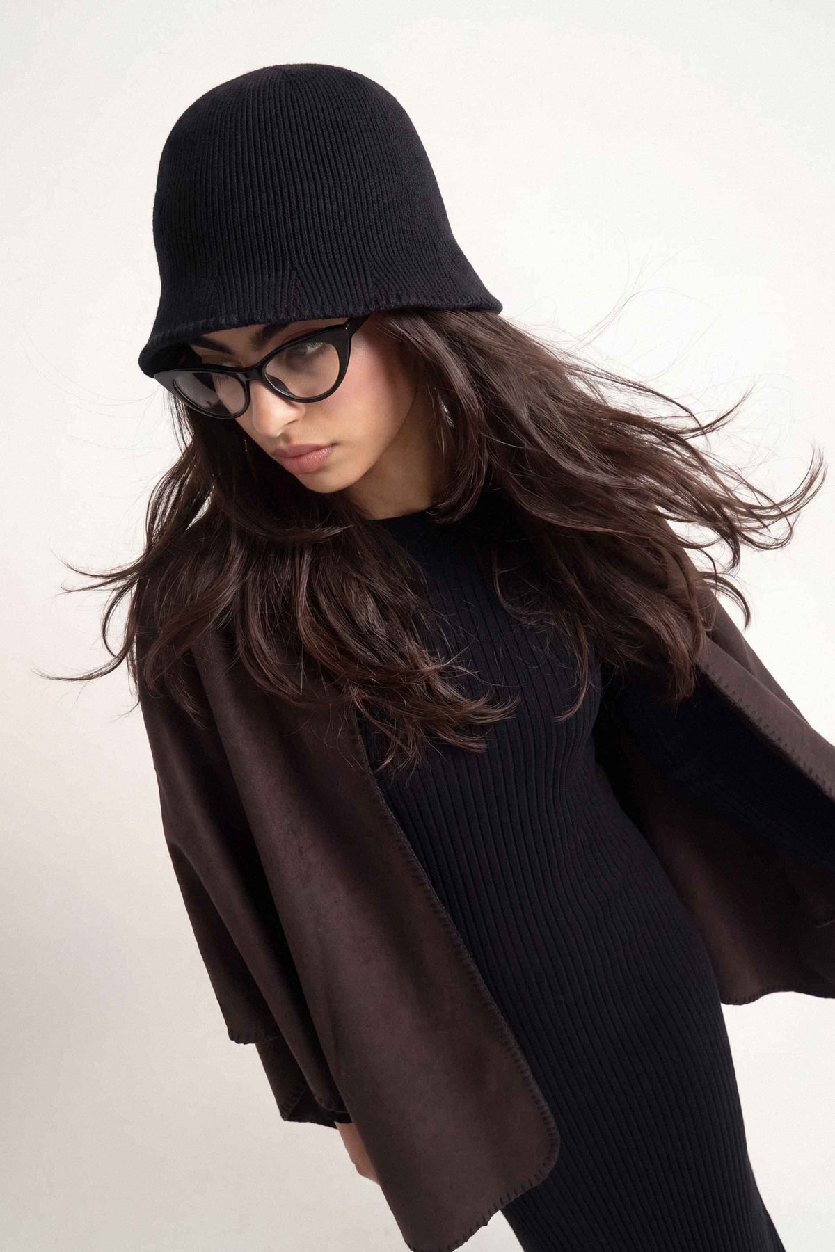 Dark Brown Cape Shawl-1721262113 for Women - Cape Shawl Collection | Nishat | Shop Online