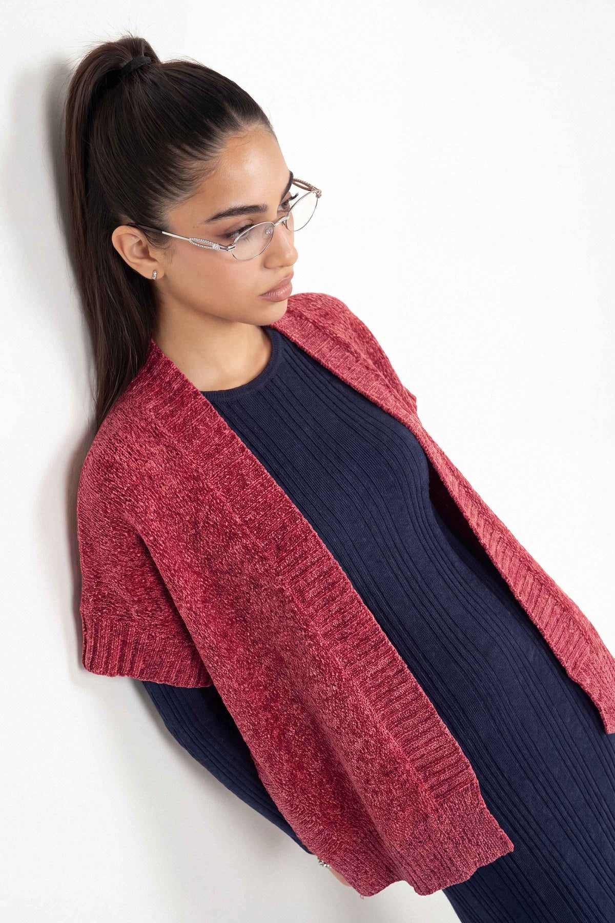 Burgundy Cape Shawl-1721282122 for Women - Cape Shawl Collection | Nishat | Shop Online
