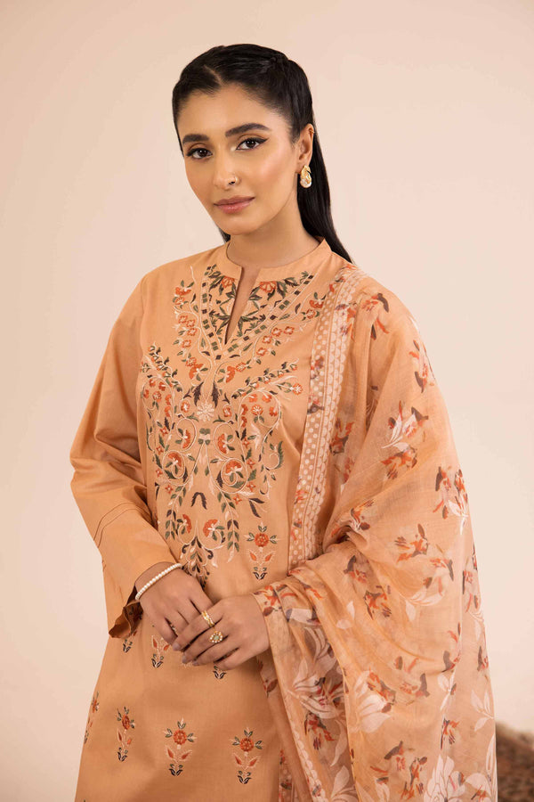 3 Piece - Embroidered Suit - 42401038
