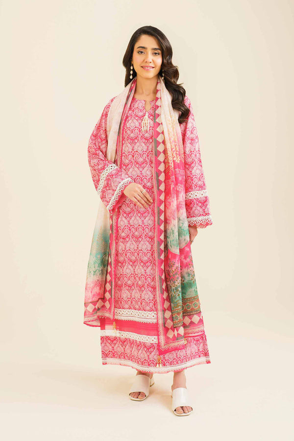 2 Piece - Printed Suit With Laces - 42401600