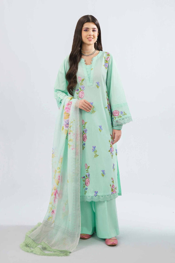 3 Piece - Embroidered Suit - 42401654
