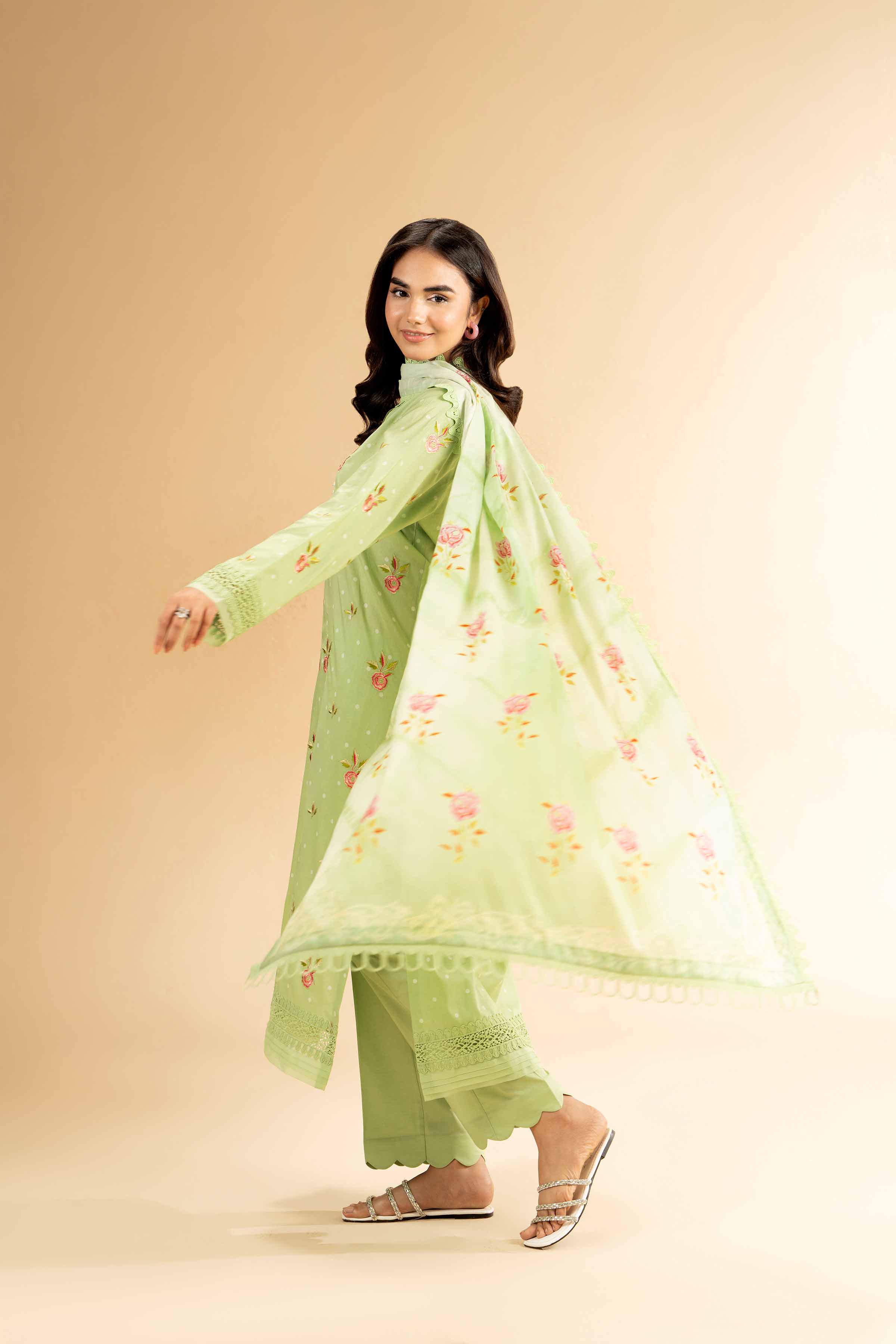 3 Piece - Printed Embroidered Suit - 42401819-1 for Women - Unstitched Collection | Nishat | Shop Online