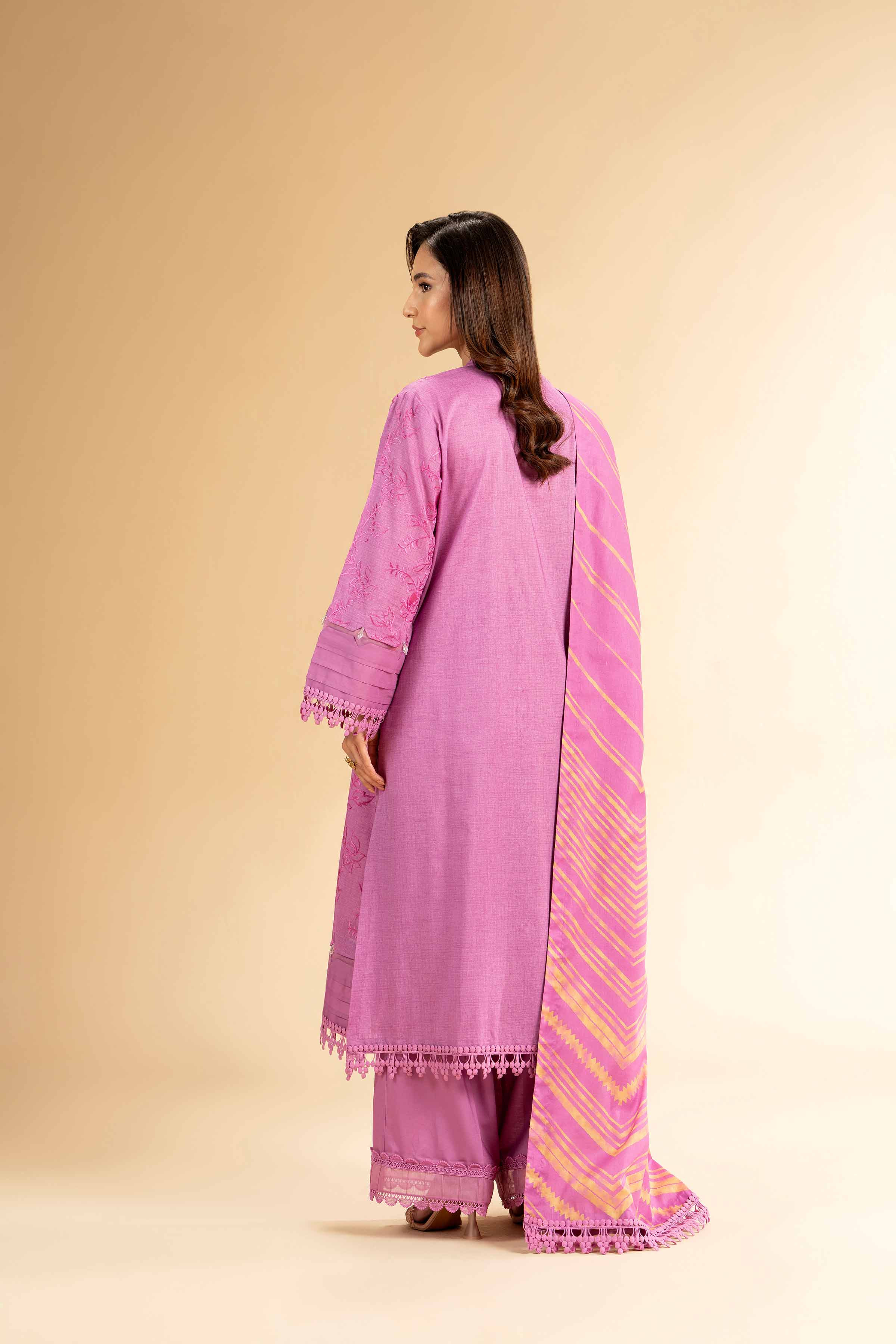 3 Piece - Printed Embroidered Suit - 42401822-1 for Women - Unstitched Collection | Nishat | Shop Online