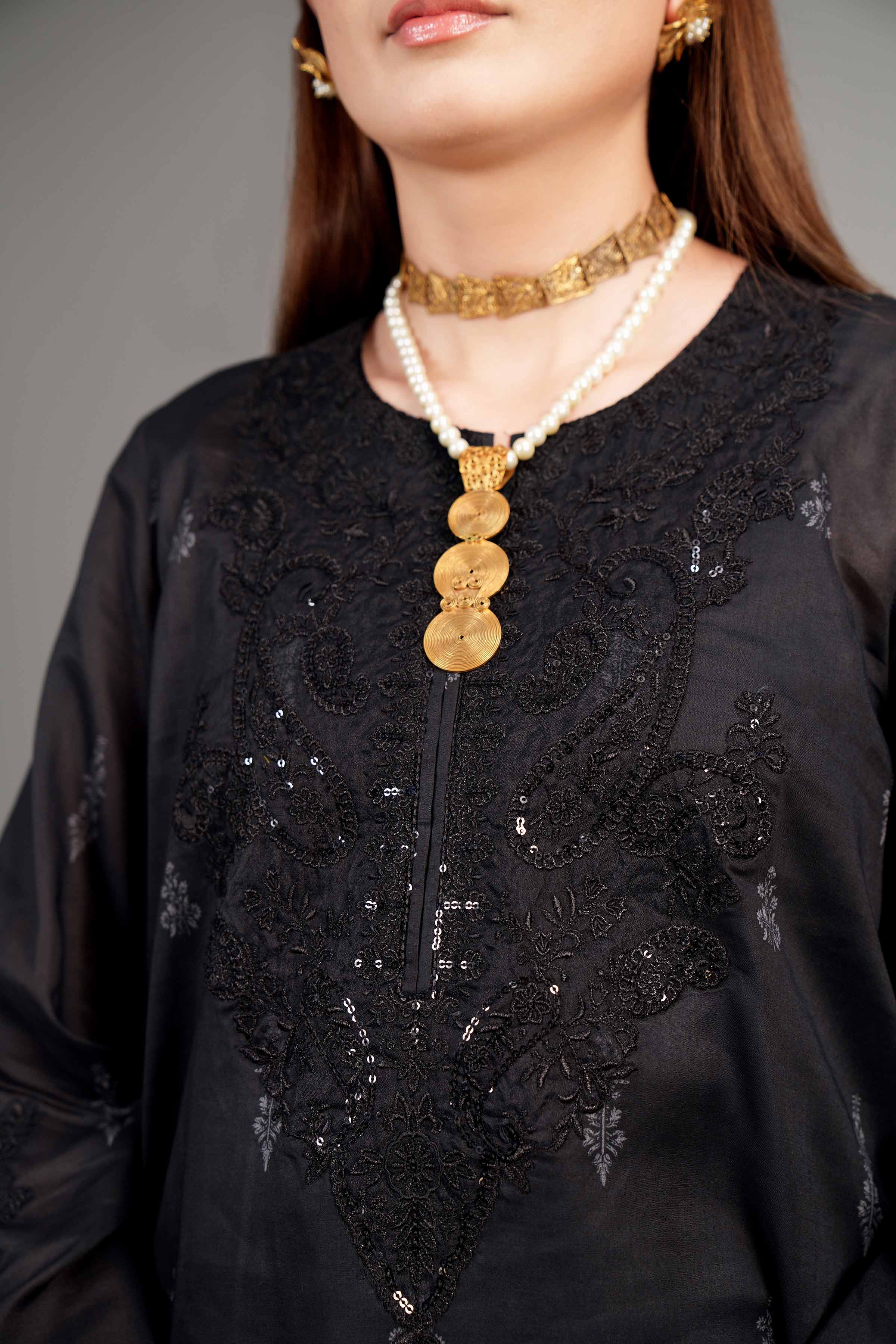 3 Piece - Printed Embroidered Suit - 42401987-1 for Women - Unstitched Collection | Nishat | Shop Online