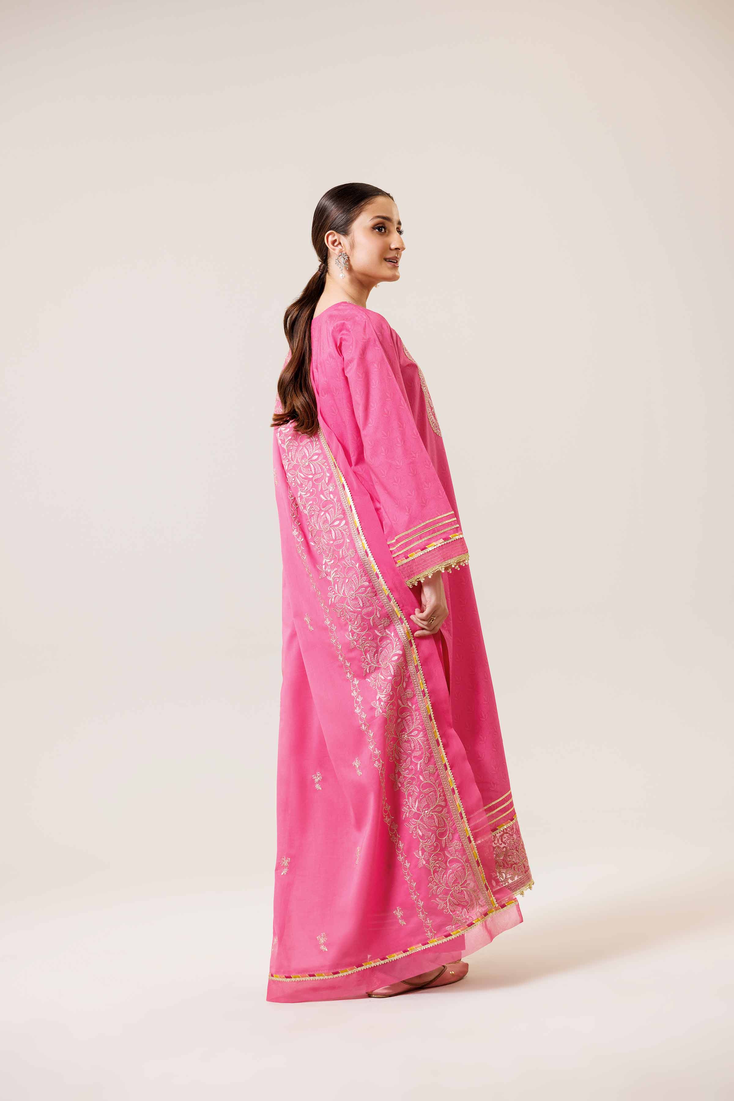 3 Piece - Printed Embroidered Suit - 42401993-1 for Women - Unstitched Collection | Nishat | Shop Online