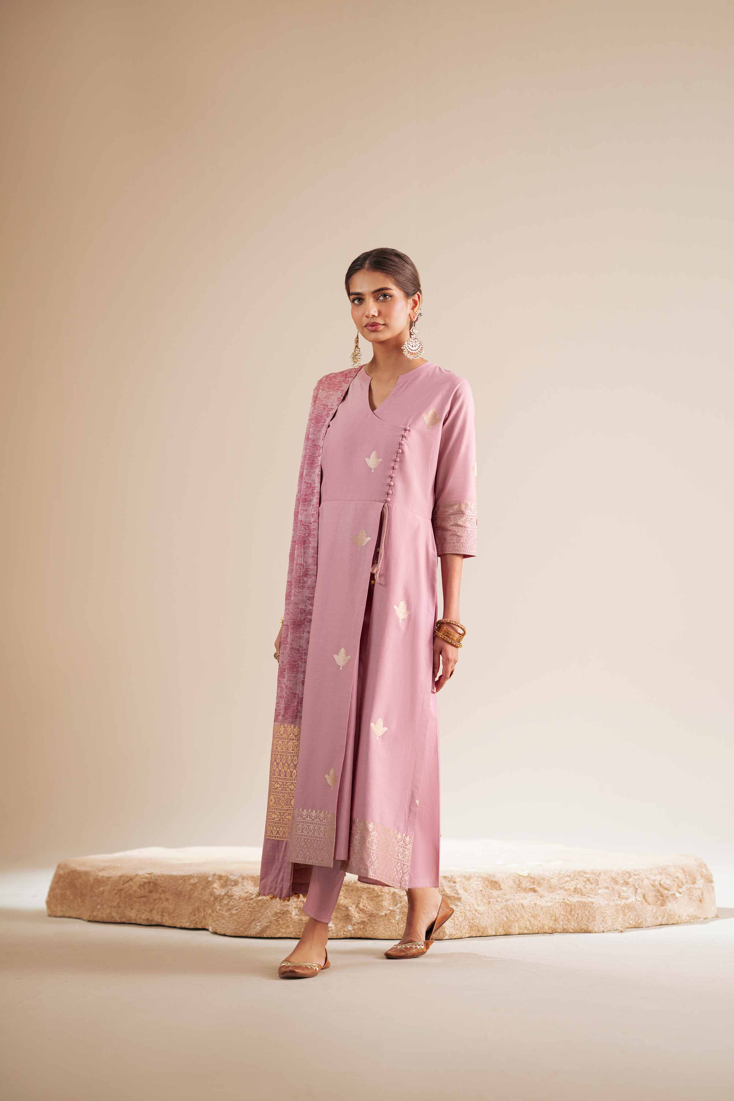 3 Piece - Embroidered Suit - 42411458 for Women - Unstitched Collection | Nishat | Shop Online