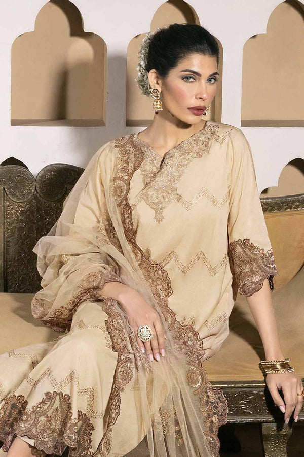 3 Piece - Embroidered Suit - 42418021