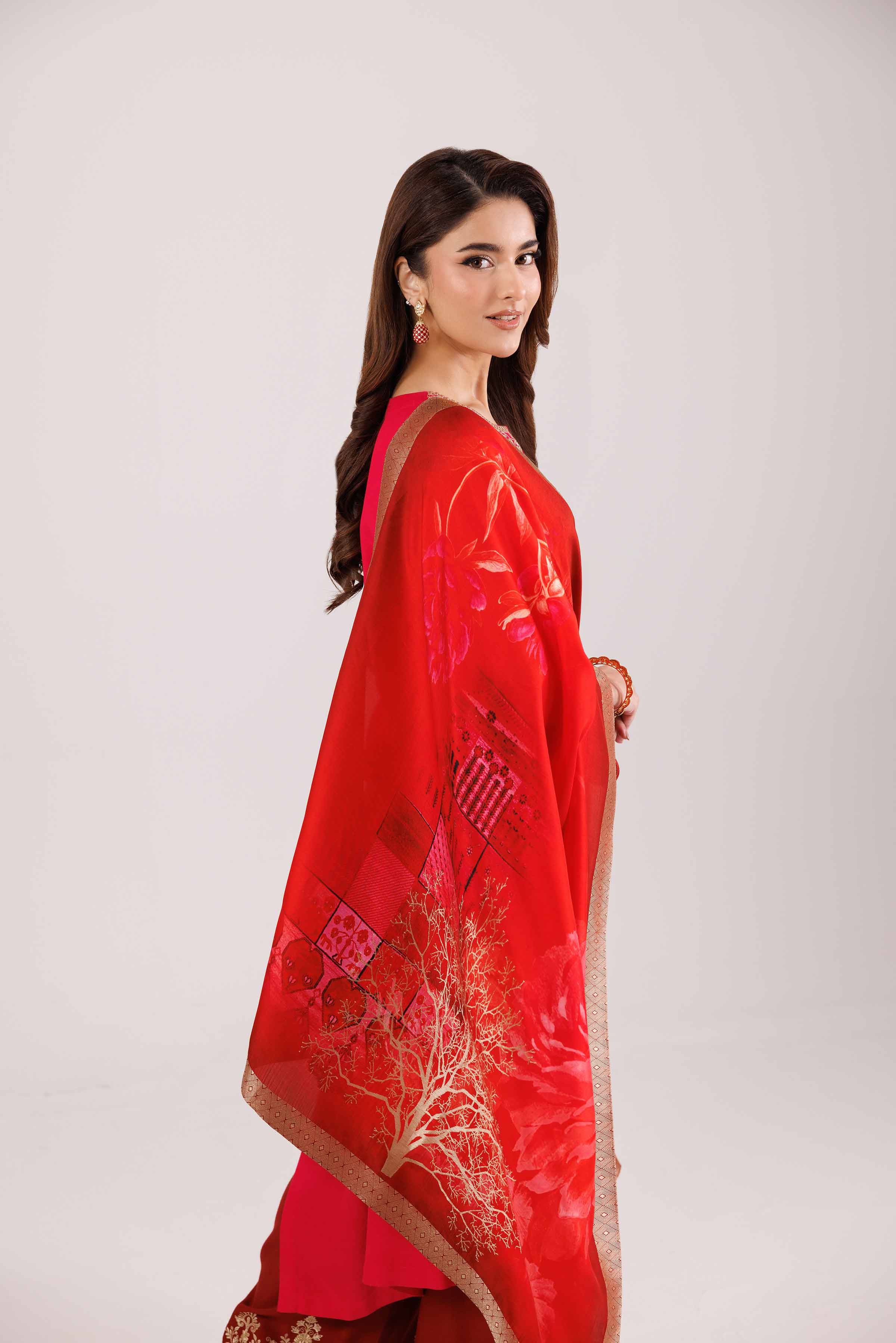 3 Piece - Embroidered Suit - 42419108 for Women - Ready to Stitch Collection | Nishat | Shop Online