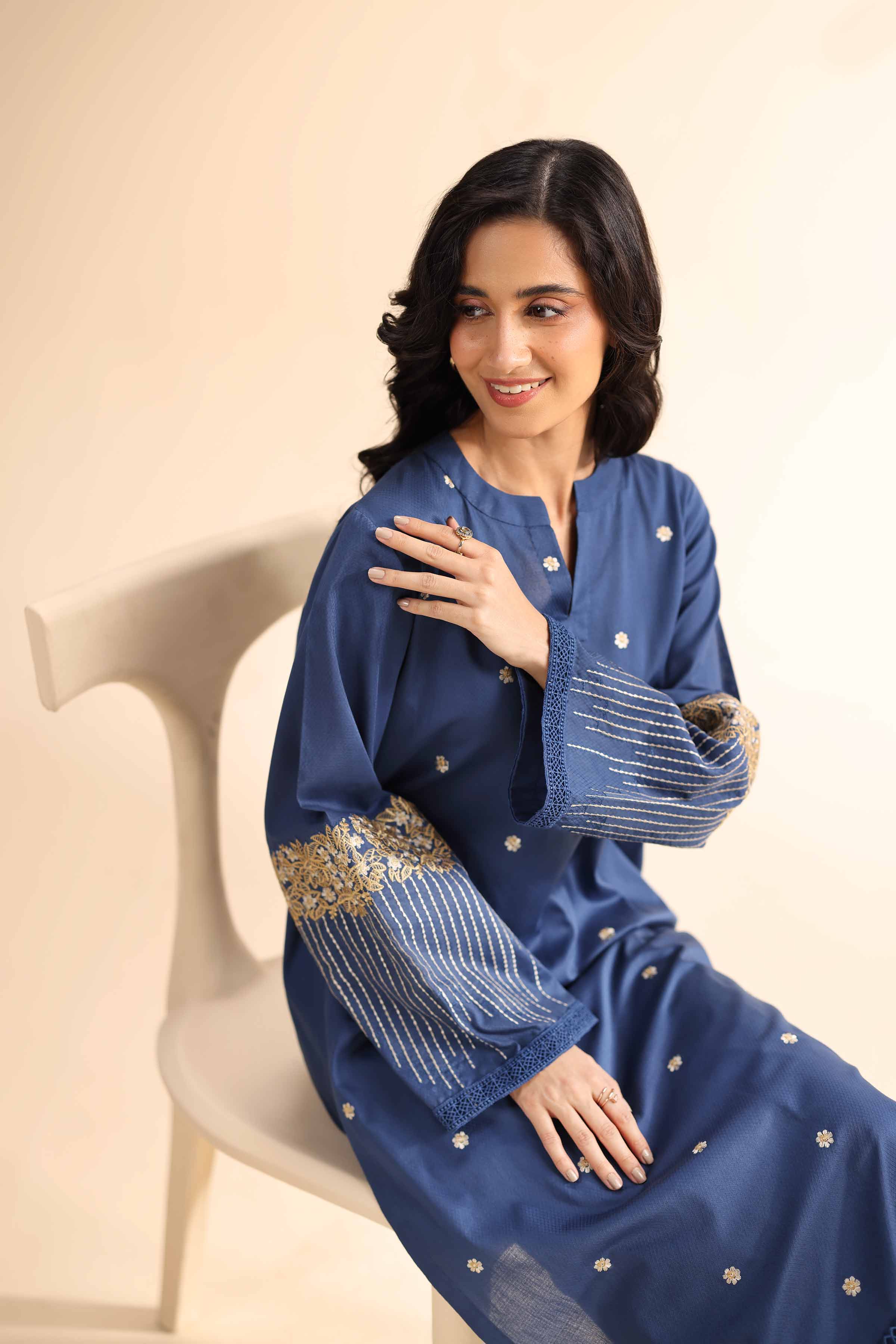 2 Piece - Dyed Embroidered Suit - 42501005 for Women - Unstitched Collection | Nishat | Shop Online