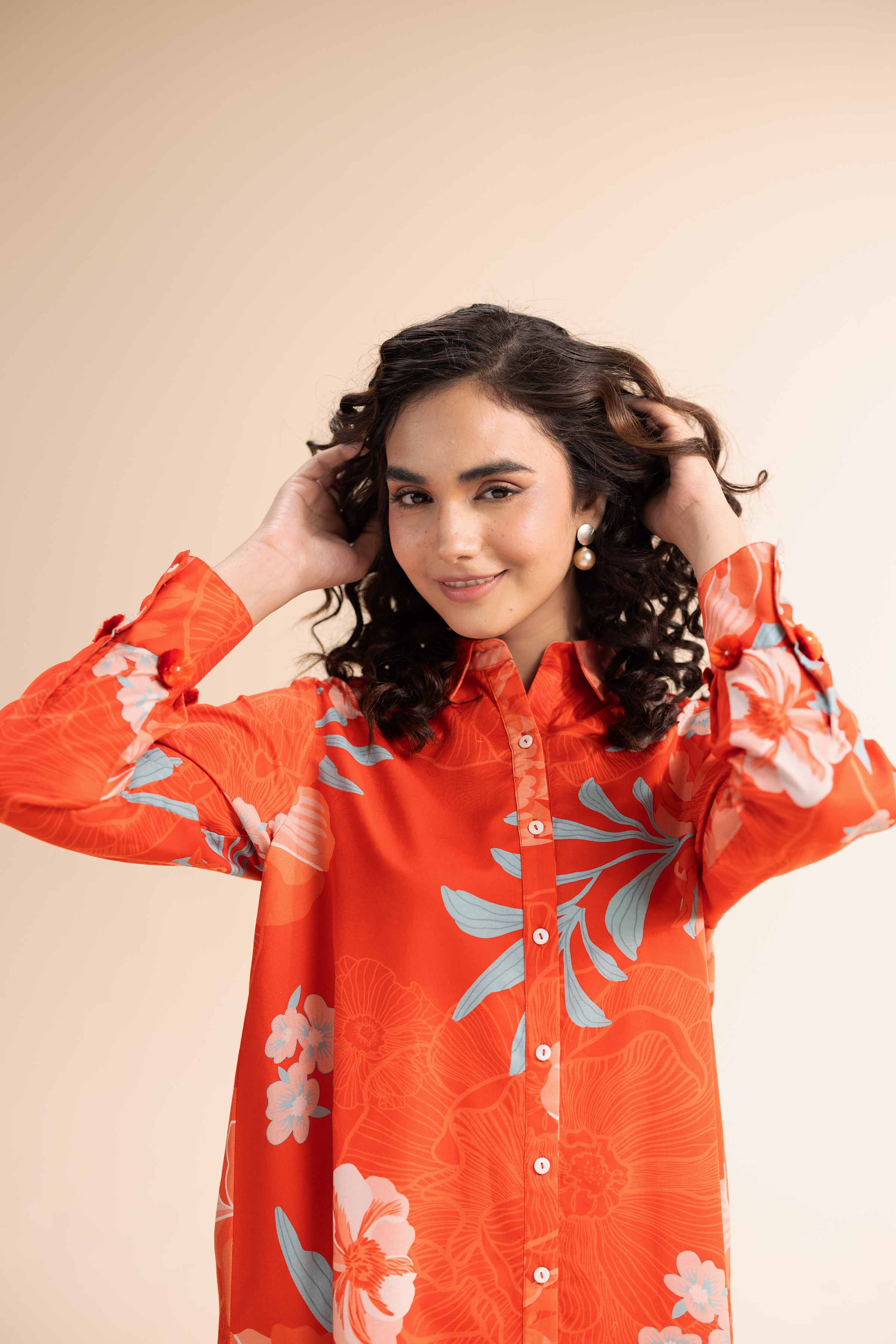 2 Piece - Printed Suit - 42501011 for Women - Unstitched Collection | Nishat | Shop Online