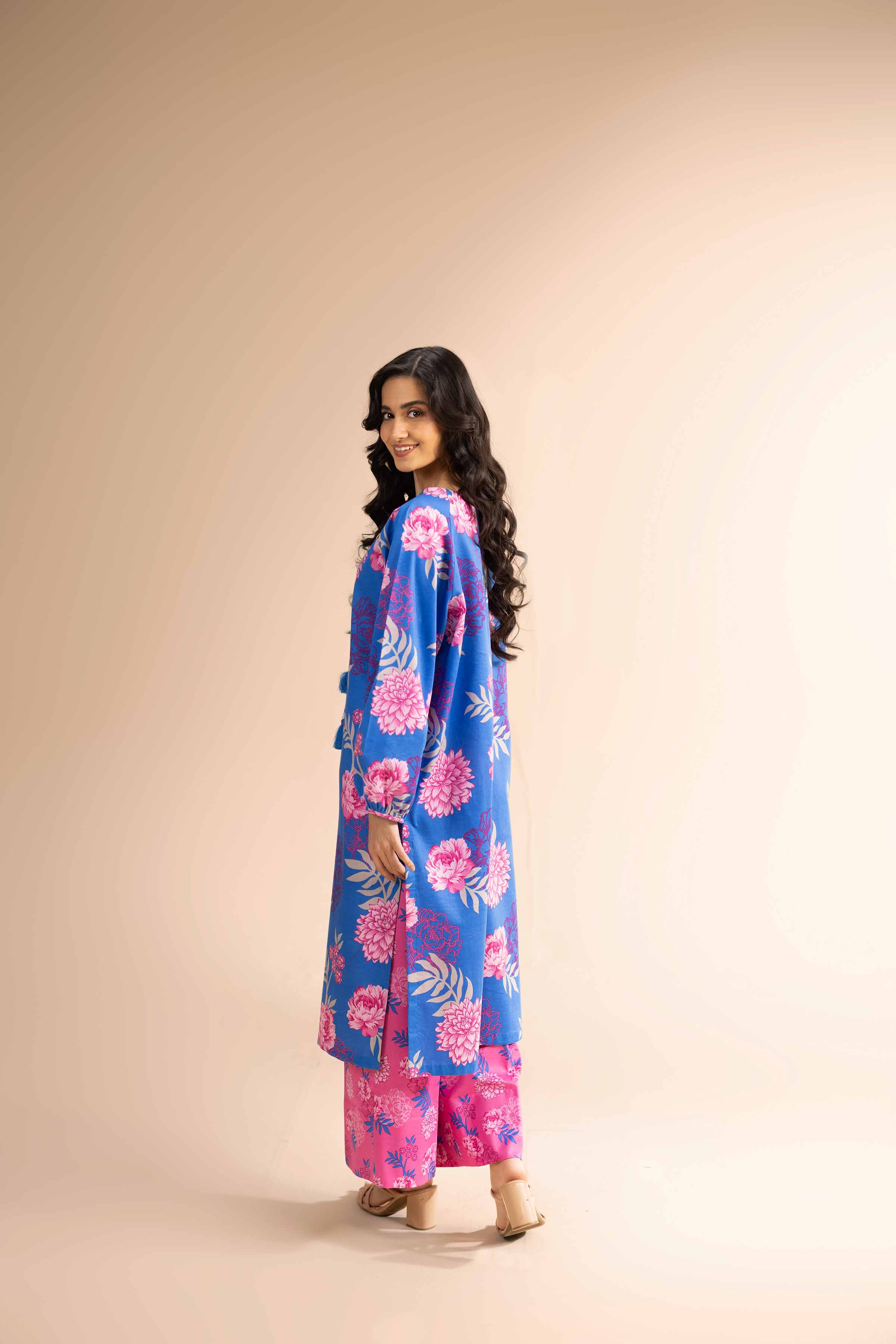 2 Piece - Printed Suit - 42501013 for Women - Unstitched Collection | Nishat | Shop Online