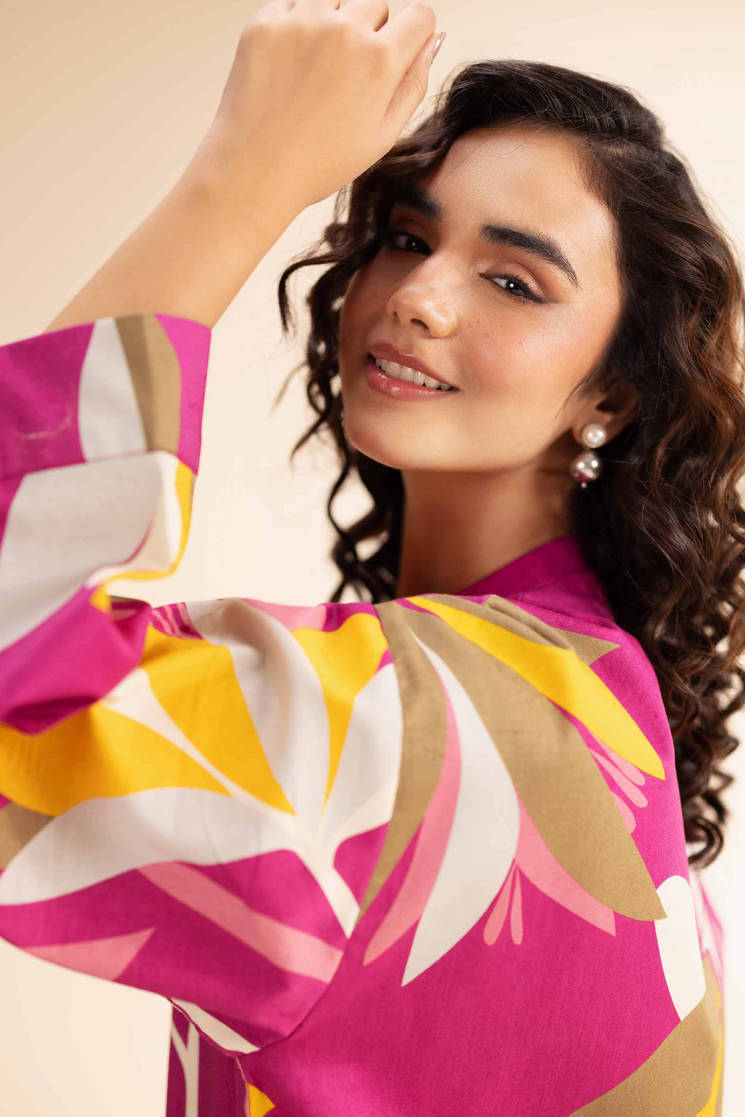 2 Piece - Printed Suit - 42501014 for Women - Unstitched Collection | Nishat | Shop Online