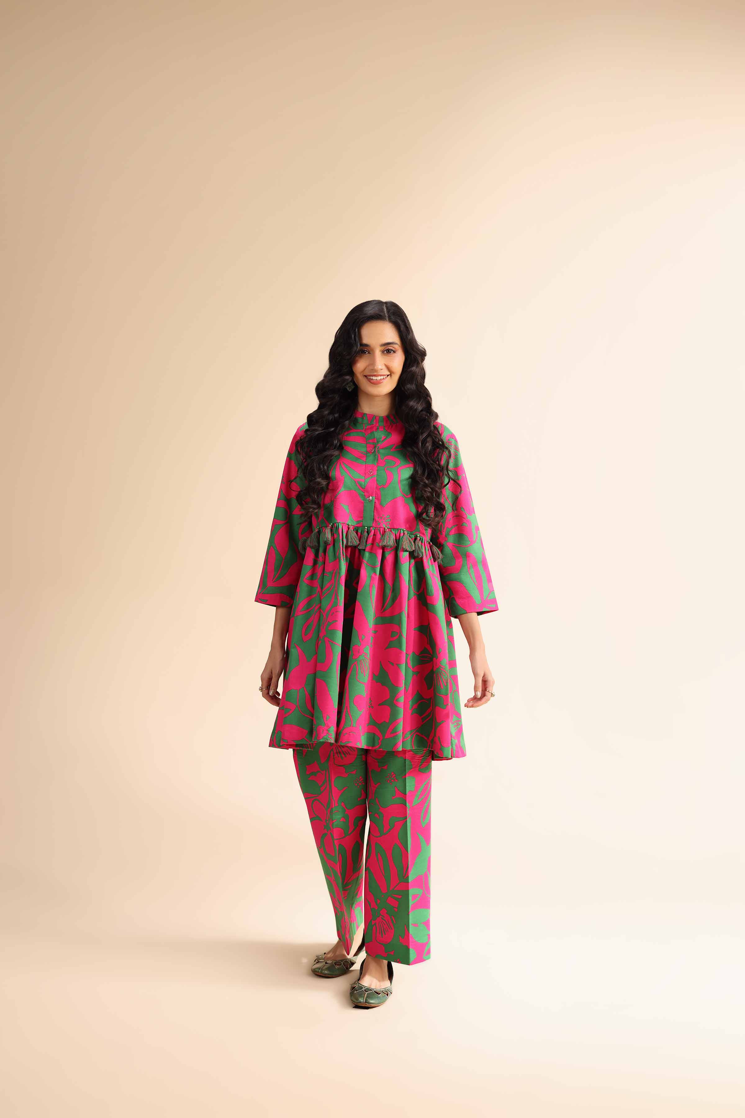 2 Piece - Printed Suit - 42501020 for Women - Unstitched Collection | Nishat | Shop Online
