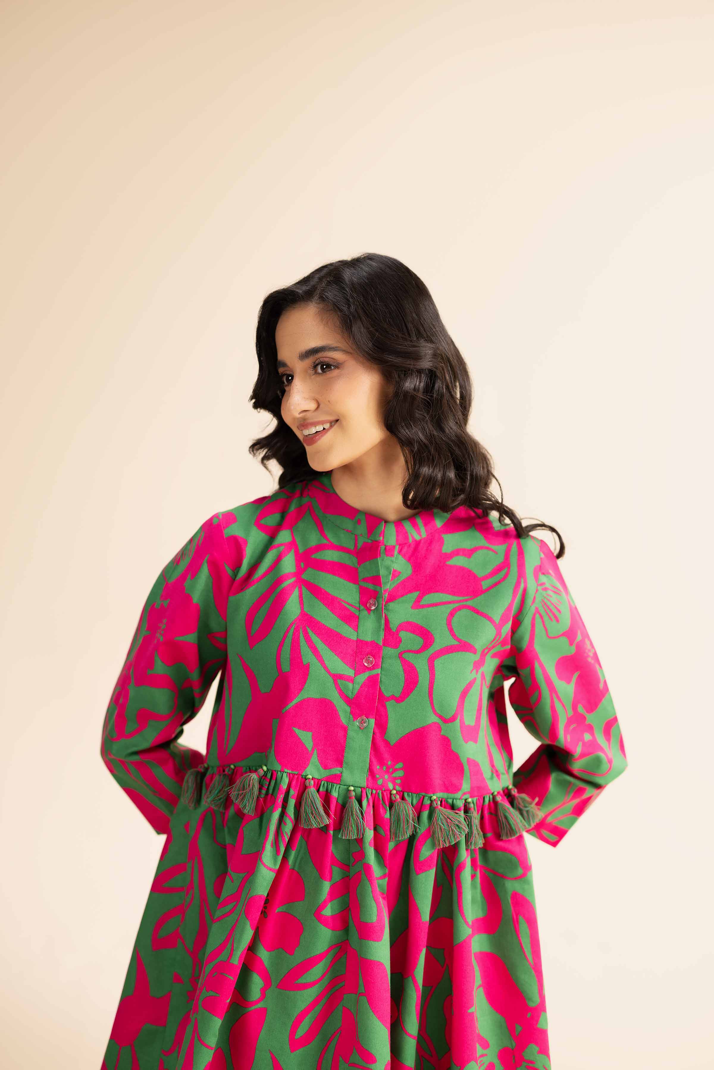 2 Piece - Printed Suit - 42501020 for Women - Unstitched Collection | Nishat | Shop Online