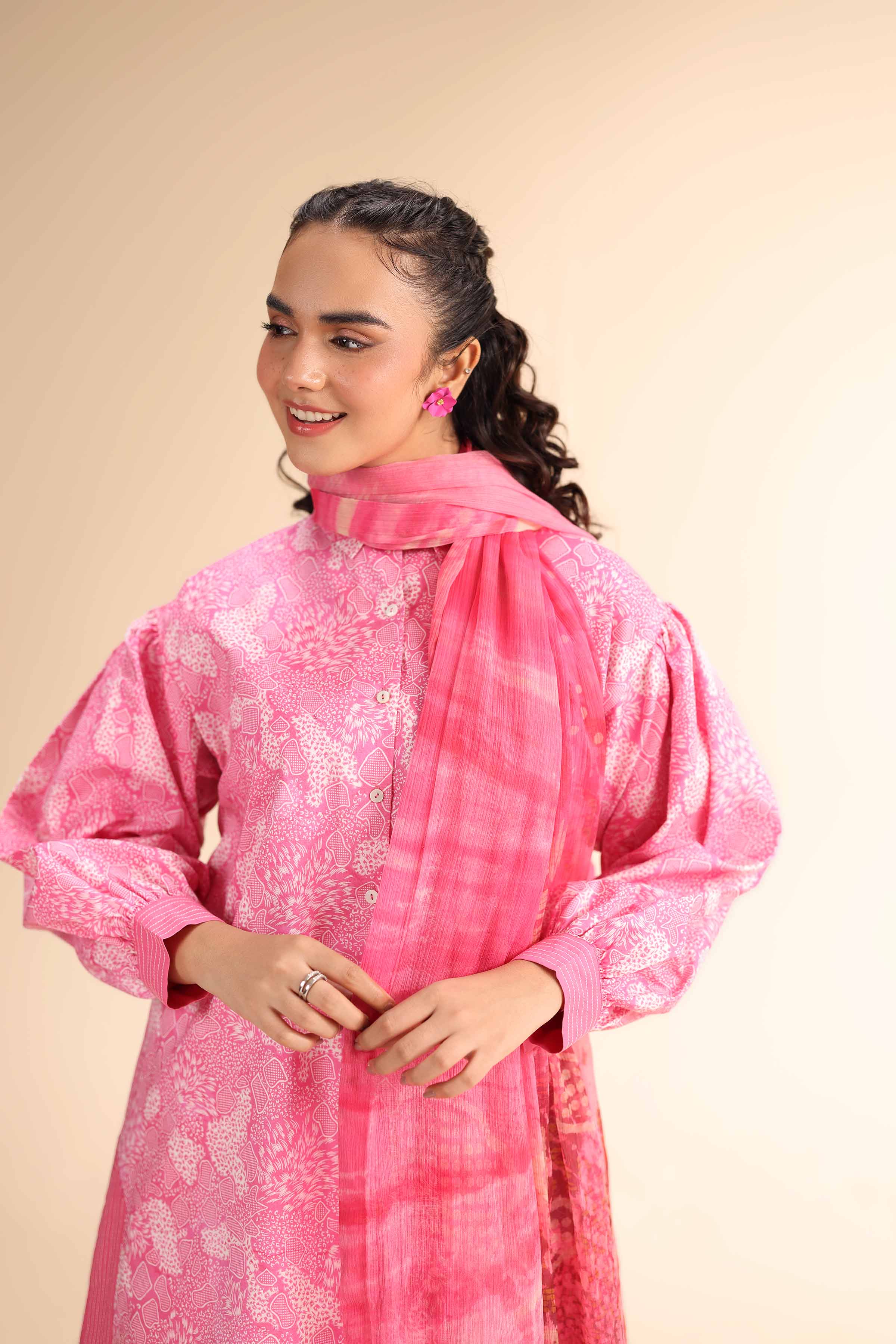 2 Piece - Printed Suit - 42501038 for Women - Unstitched Collection | Nishat | Shop Online