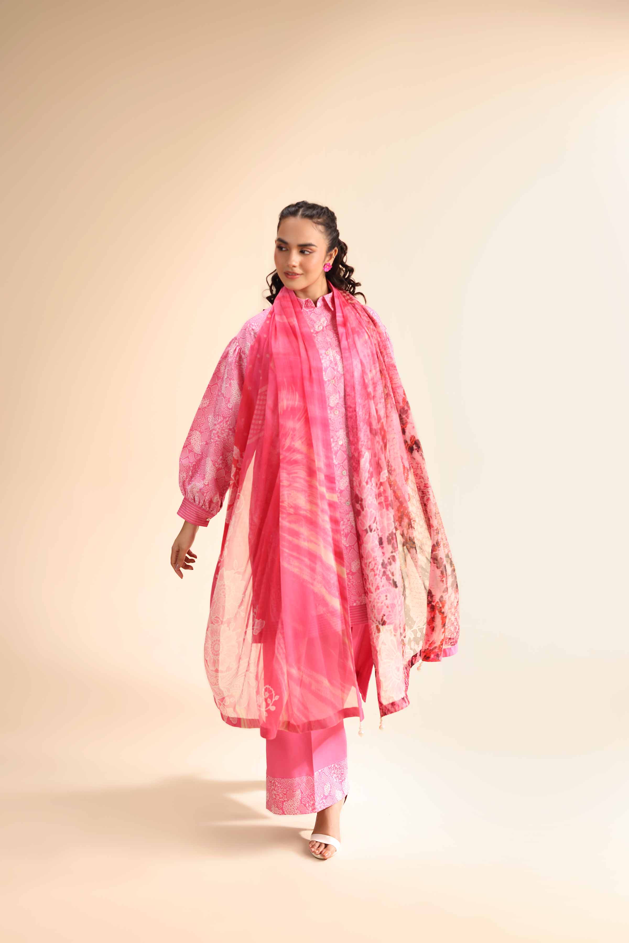 2 Piece - Printed Suit - 42501038 for Women - Unstitched Collection | Nishat | Shop Online