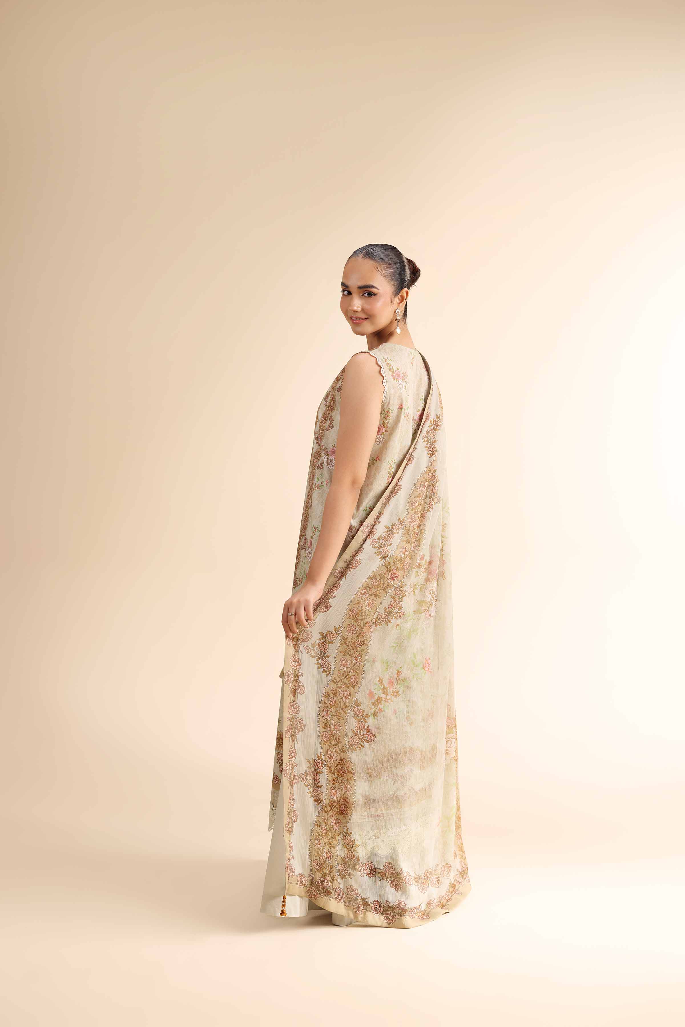 3 Piece - Digital Printed Embroidered Suit - 42501052 for Women - Unstitched Collection | Nishat | Shop Online