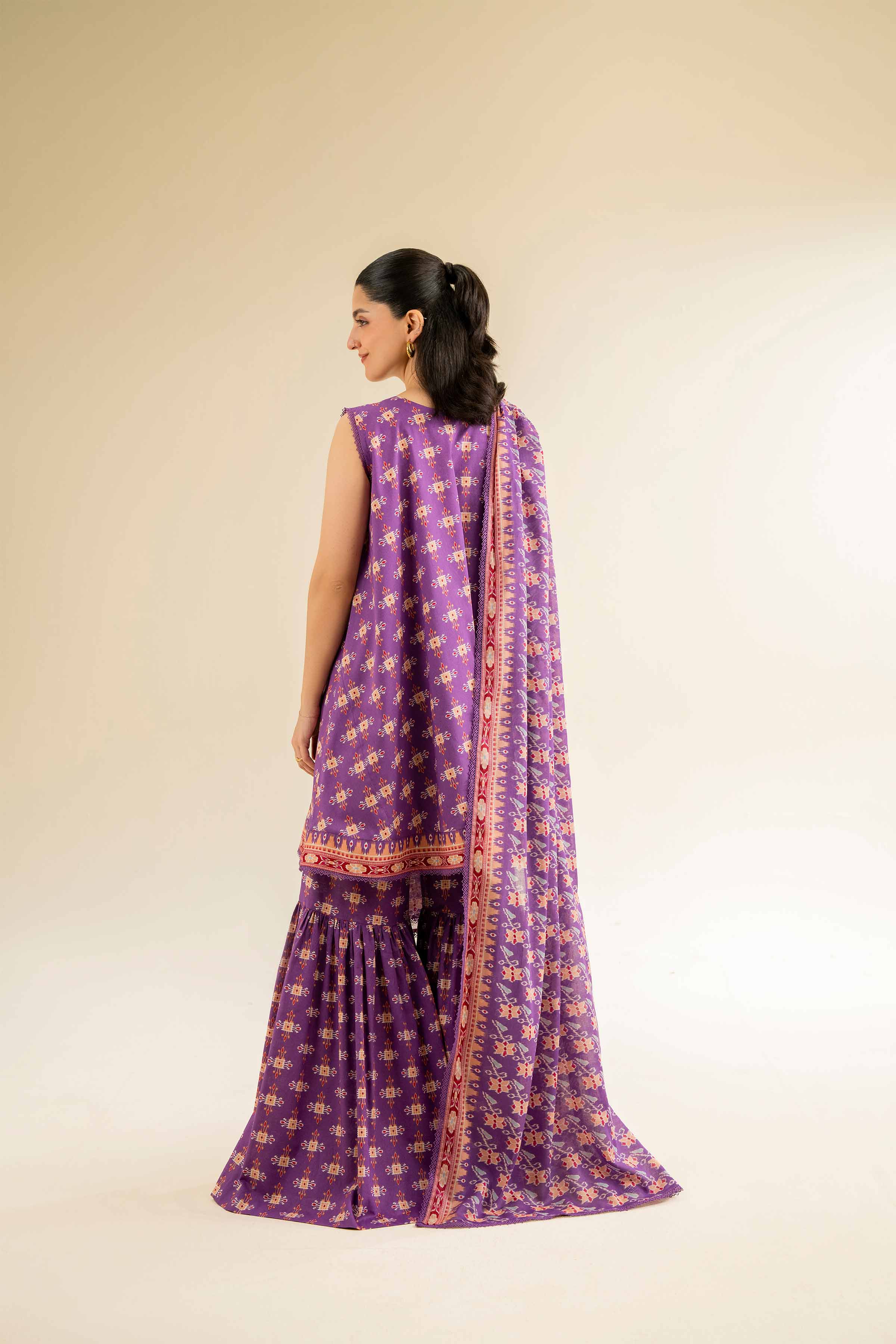3 Piece - Printed Suit - 42501063 for Women - Unstitched Collection | Nishat | Shop Online