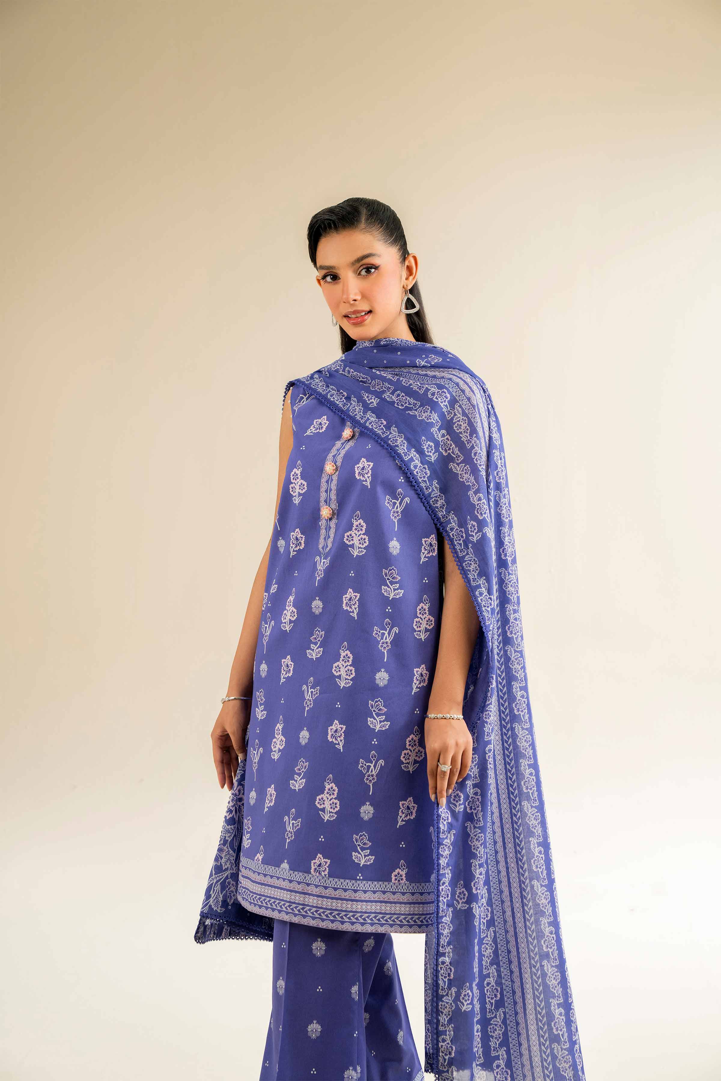 3 Piece - Printed Suit - 42501066 for Women - Unstitched Collection | Nishat | Shop Online