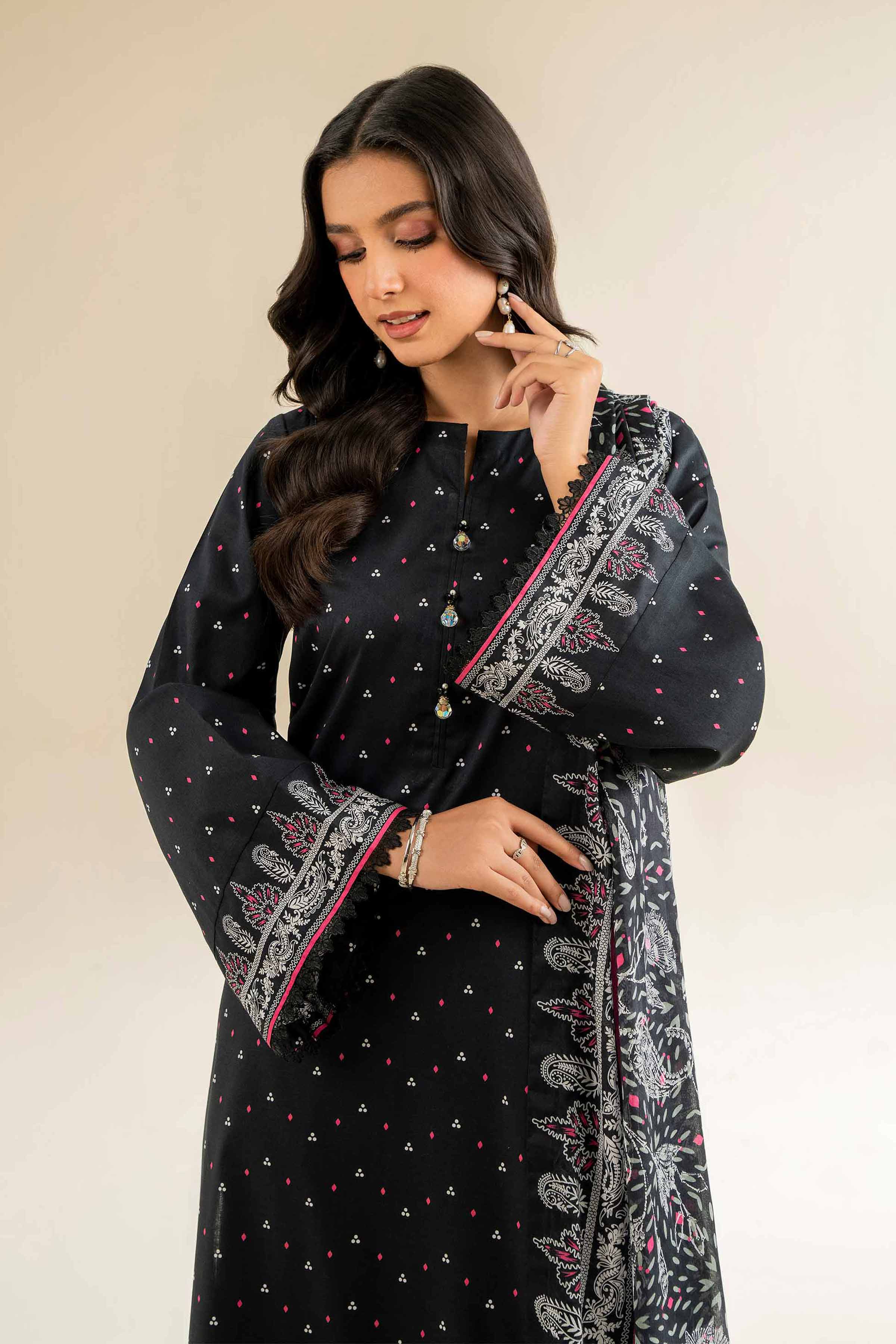 3 Piece - Printed Suit - 42501067 for Women - Unstitched Collection | Nishat | Shop Online