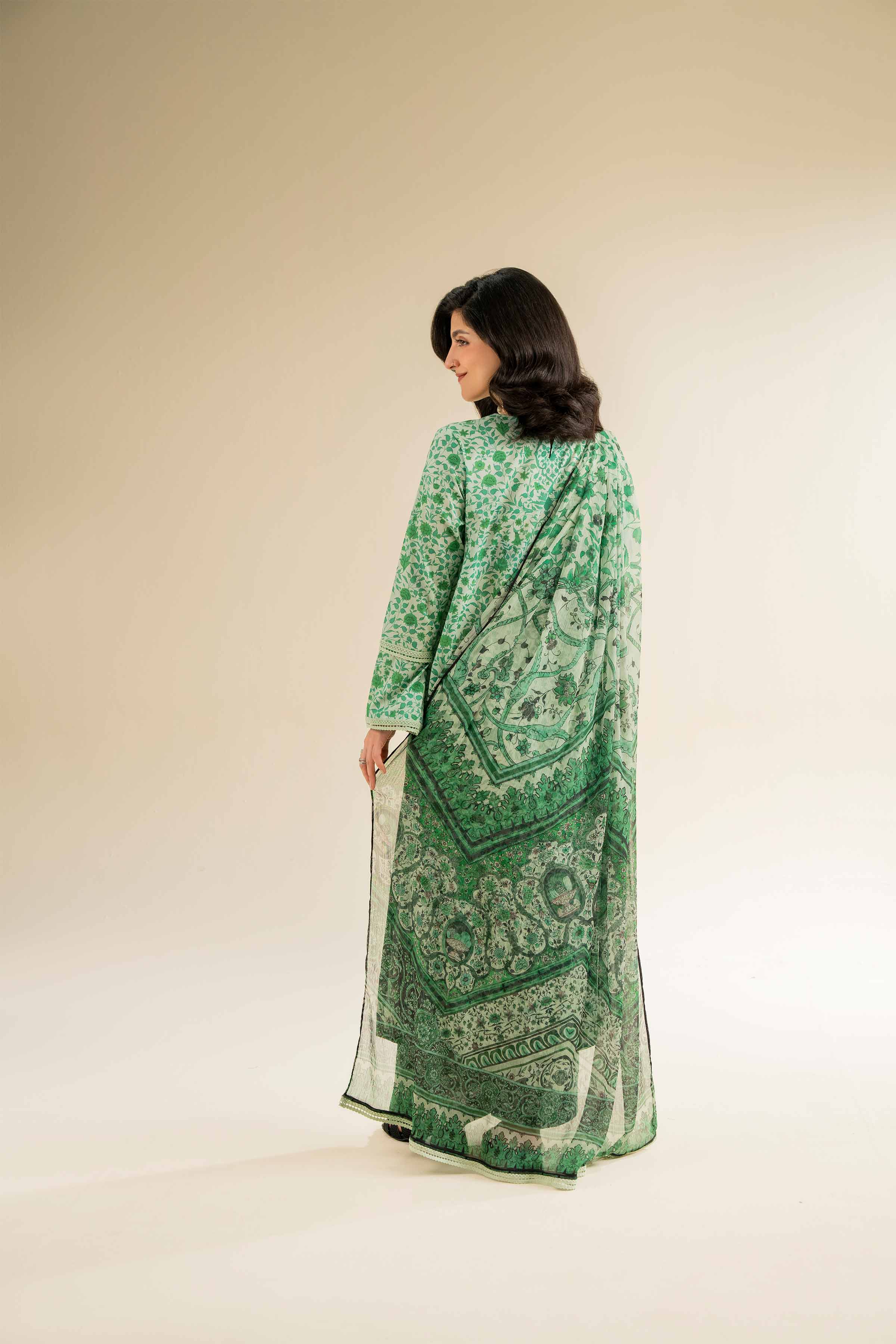 3 Piece - Printed Embroidered Suit - 42501082 for Women - Unstitched Collection | Nishat | Shop Online