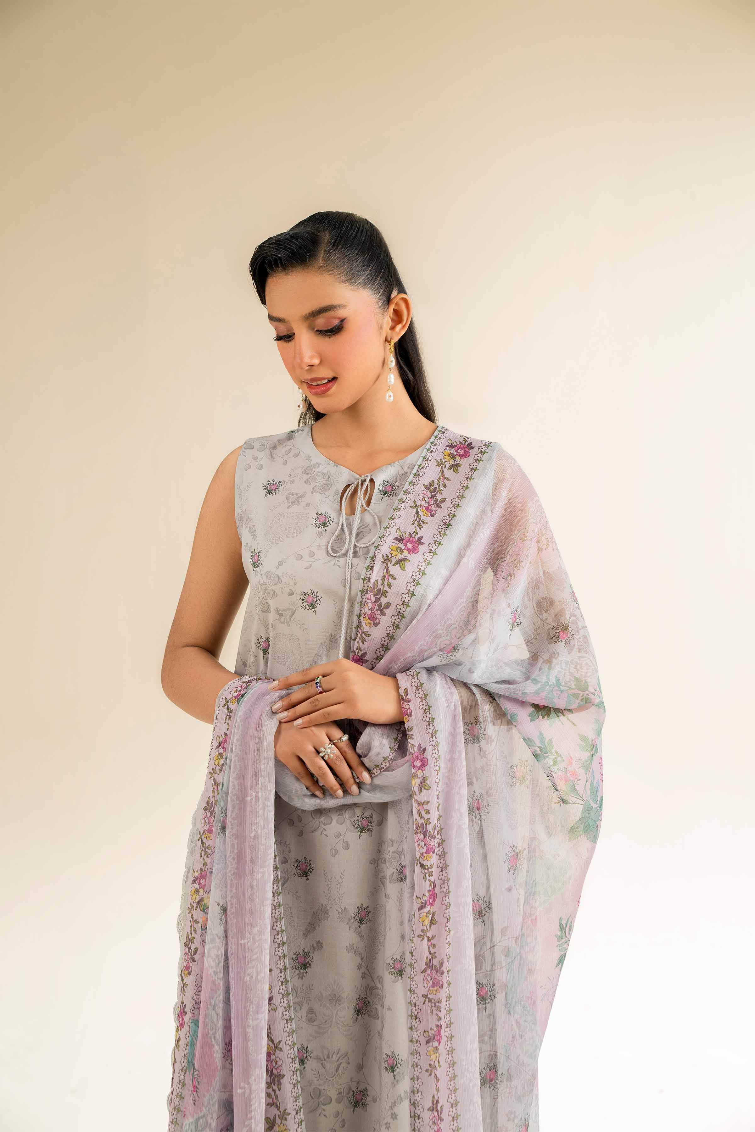 3 Piece - Printed Embroidered Suit - 42501083 for Women - Unstitched Collection | Nishat | Shop Online