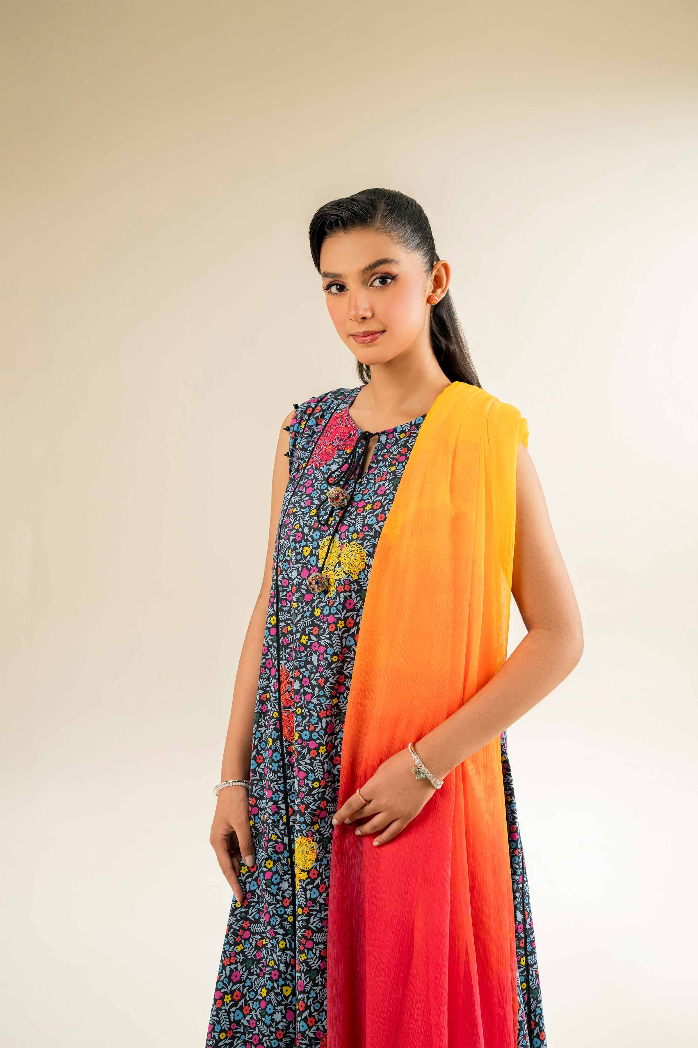 3 Piece - Printed Embroidered Suit - 42501087 for Women - Unstitched Collection | Nishat | Shop Online
