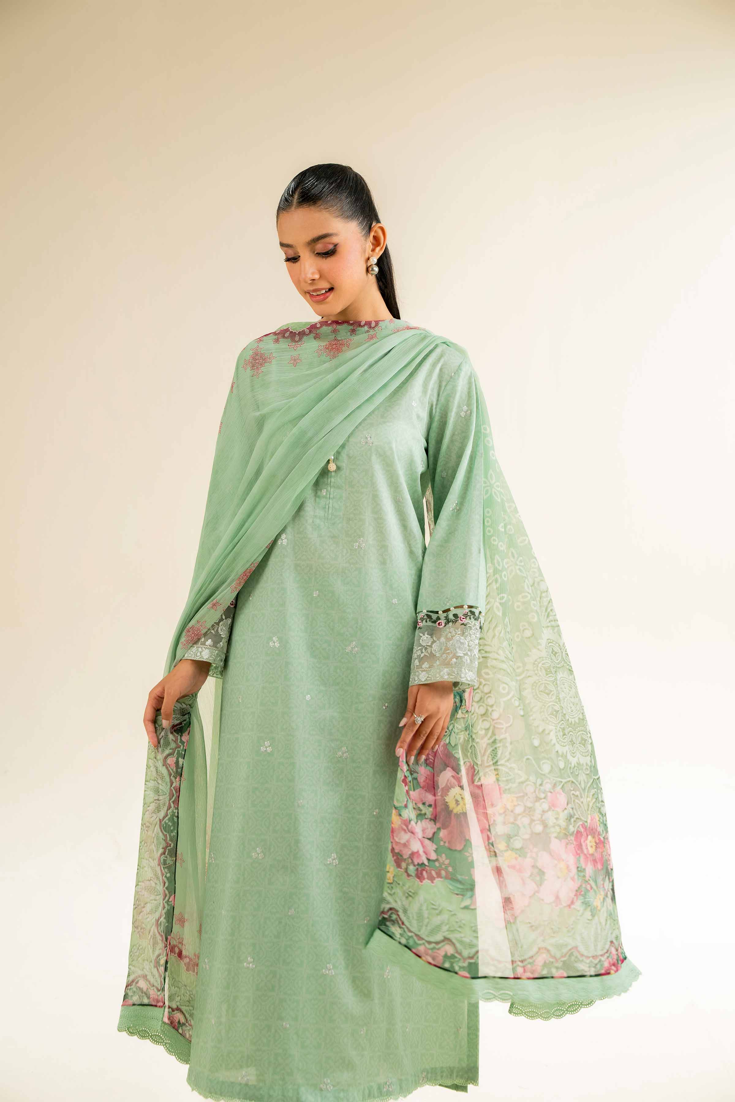 3 Piece - Printed Embroidered Suit - 42501089 for Women - Unstitched Collection | Nishat | Shop Online